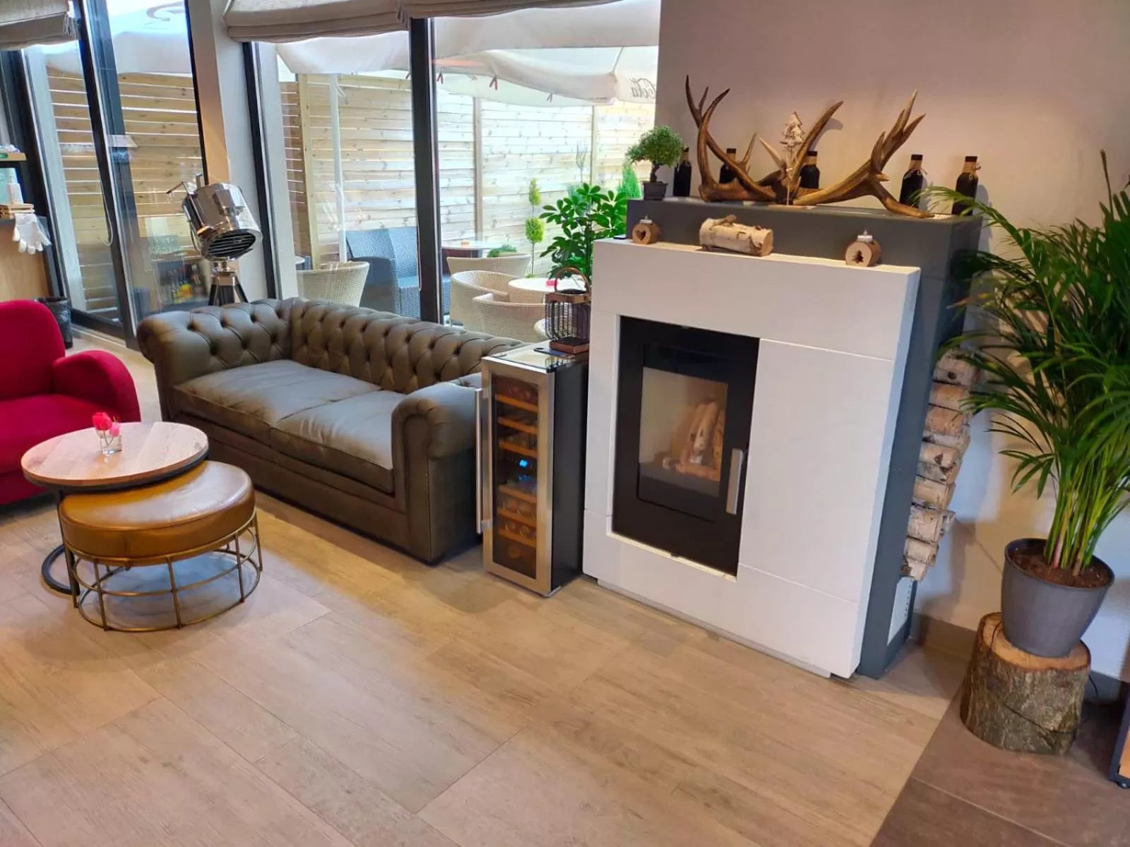 Lobby or reception in Charm Boutique Hotel