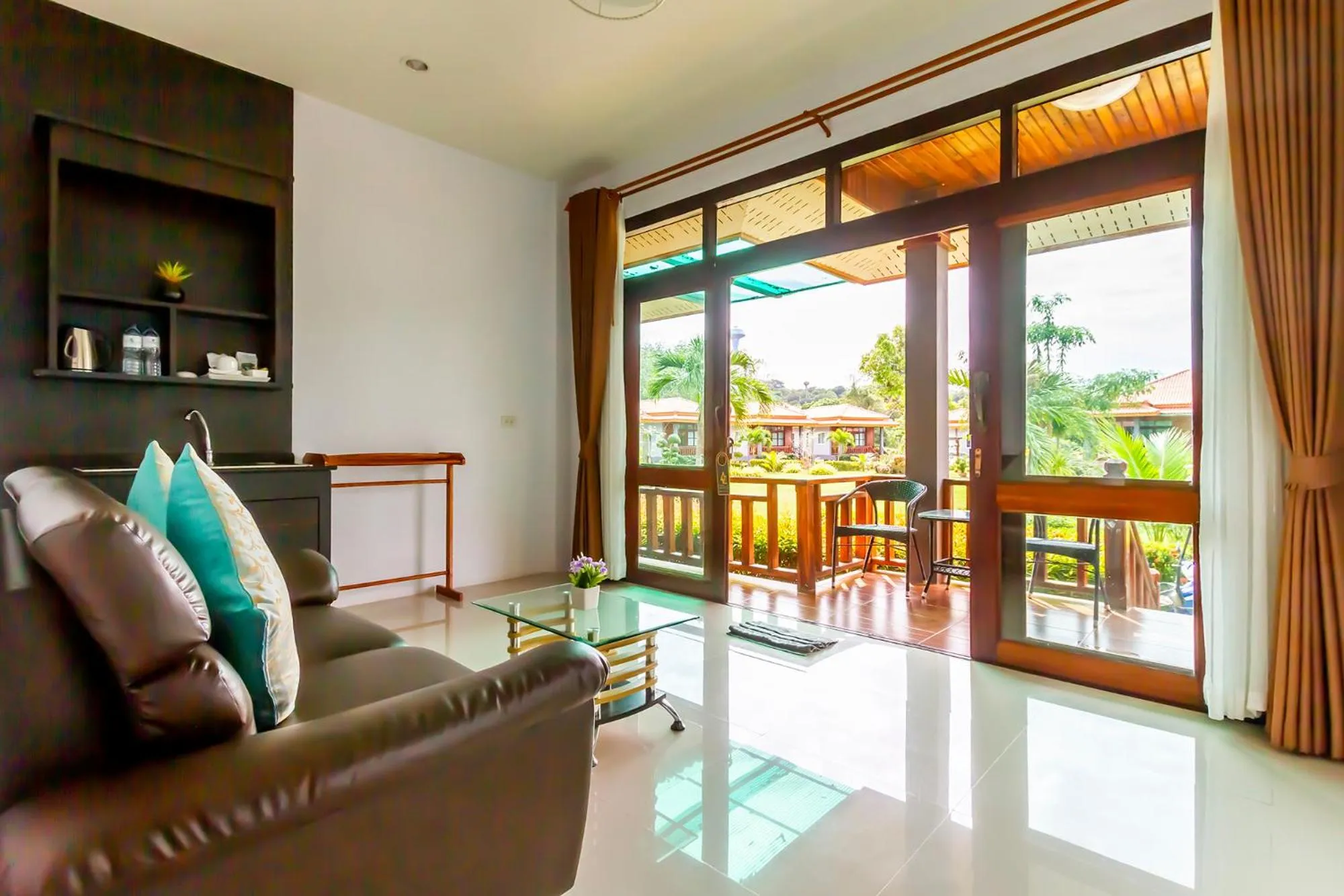Living room in Lanta Lapaya Resort