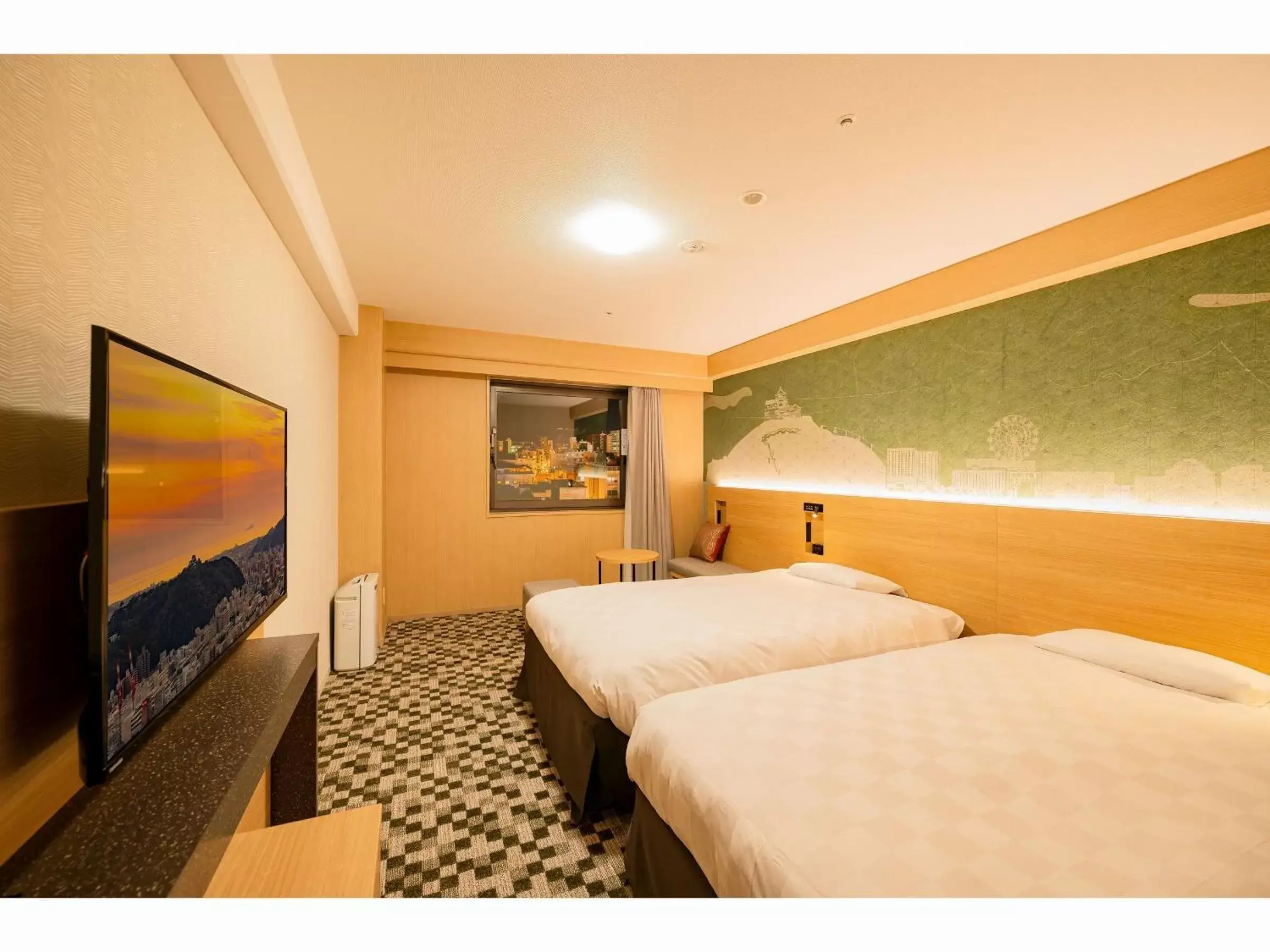 Renovated Standard Twin Room - single occupancy - Non-Smoking in Matsuyama Tokyu REI Hotel Renovated Standard Twin Room - single occupancy - Non-Smoking in Matsuyama Tokyu REI Hotel