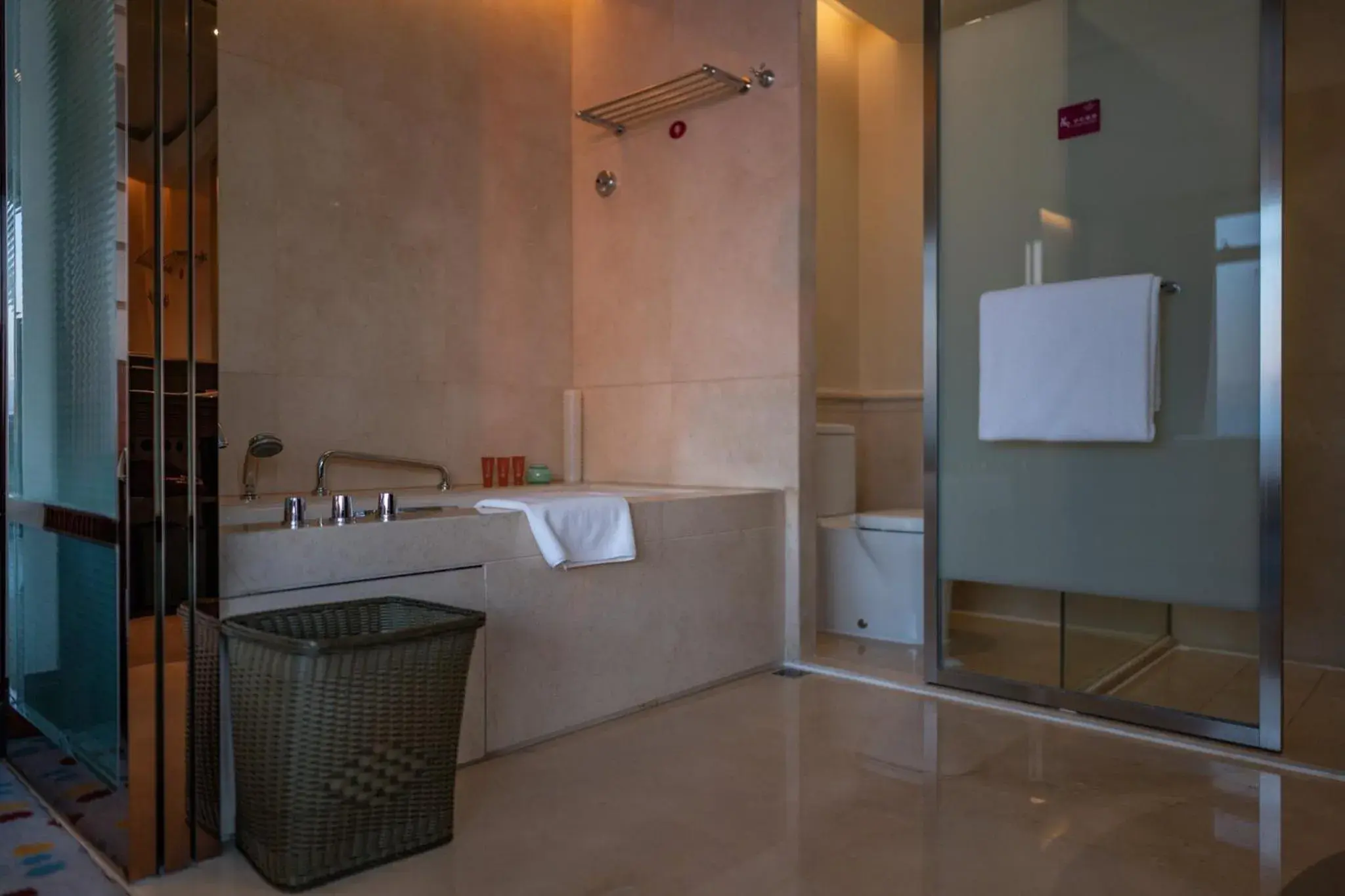 Bathroom in Crowne Plaza Nanchang Riverside, an IHG Hotel