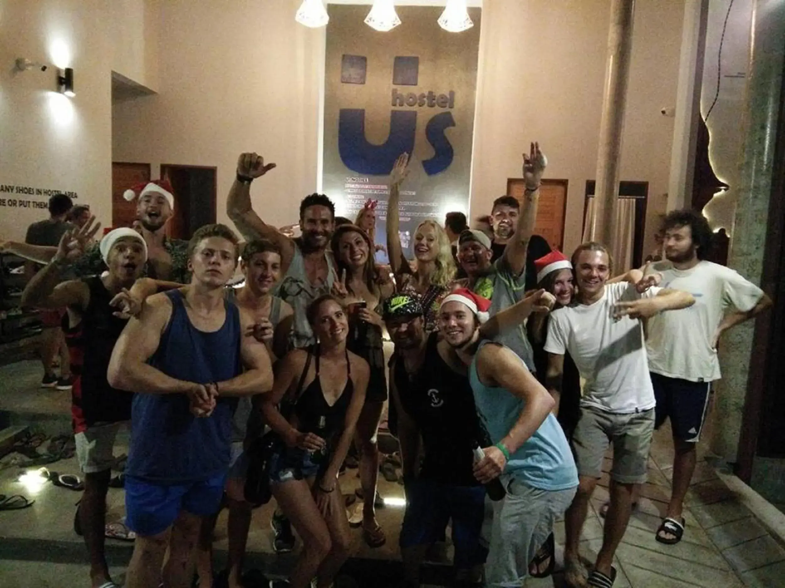 Lobby or reception in Us Hostel Samui Lobby or reception in Us Hostel Samui