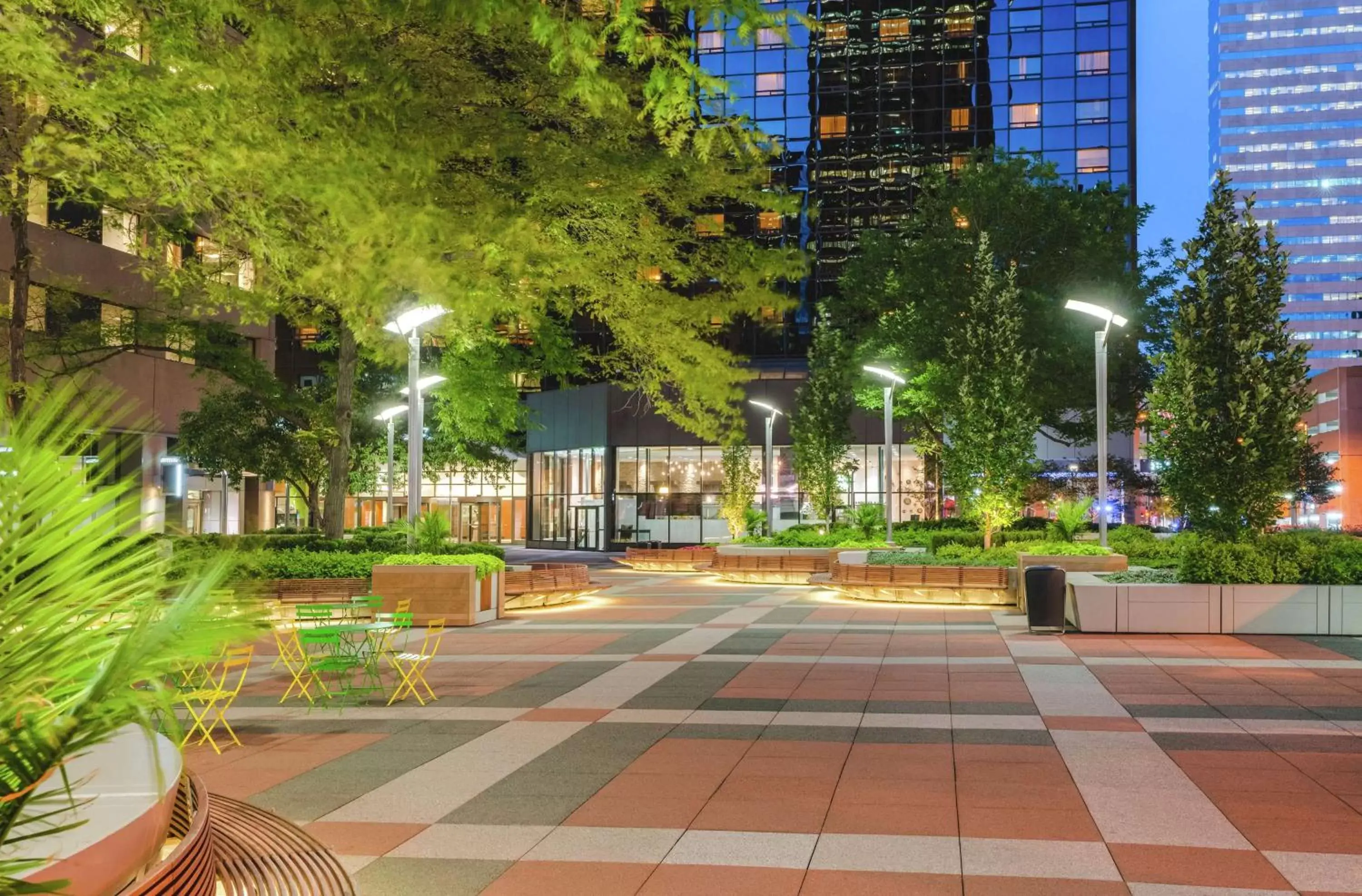 Garden in Hilton Denver City Center