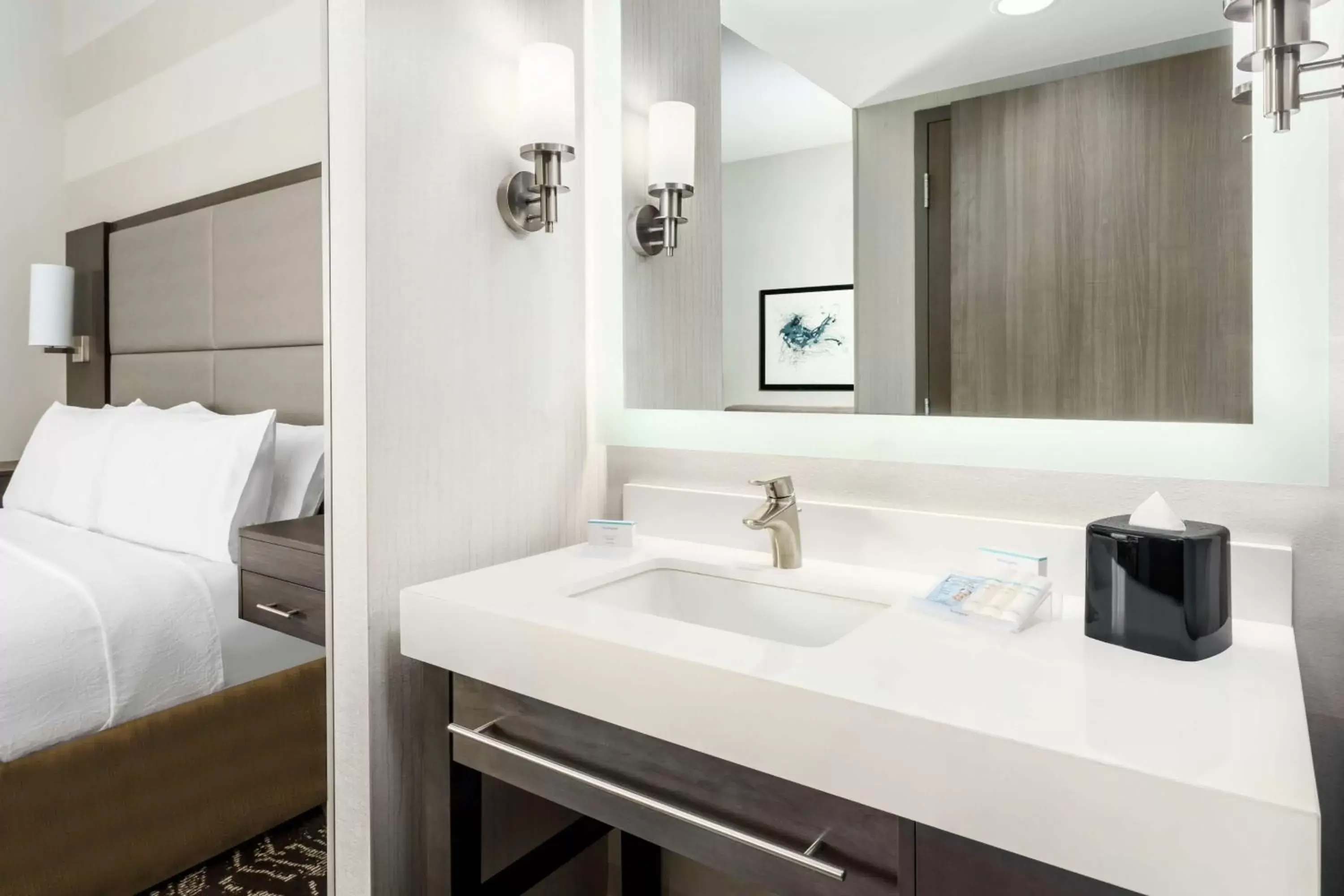 Bedroom, Bathroom in Homewood Suites By Hilton San Jose North