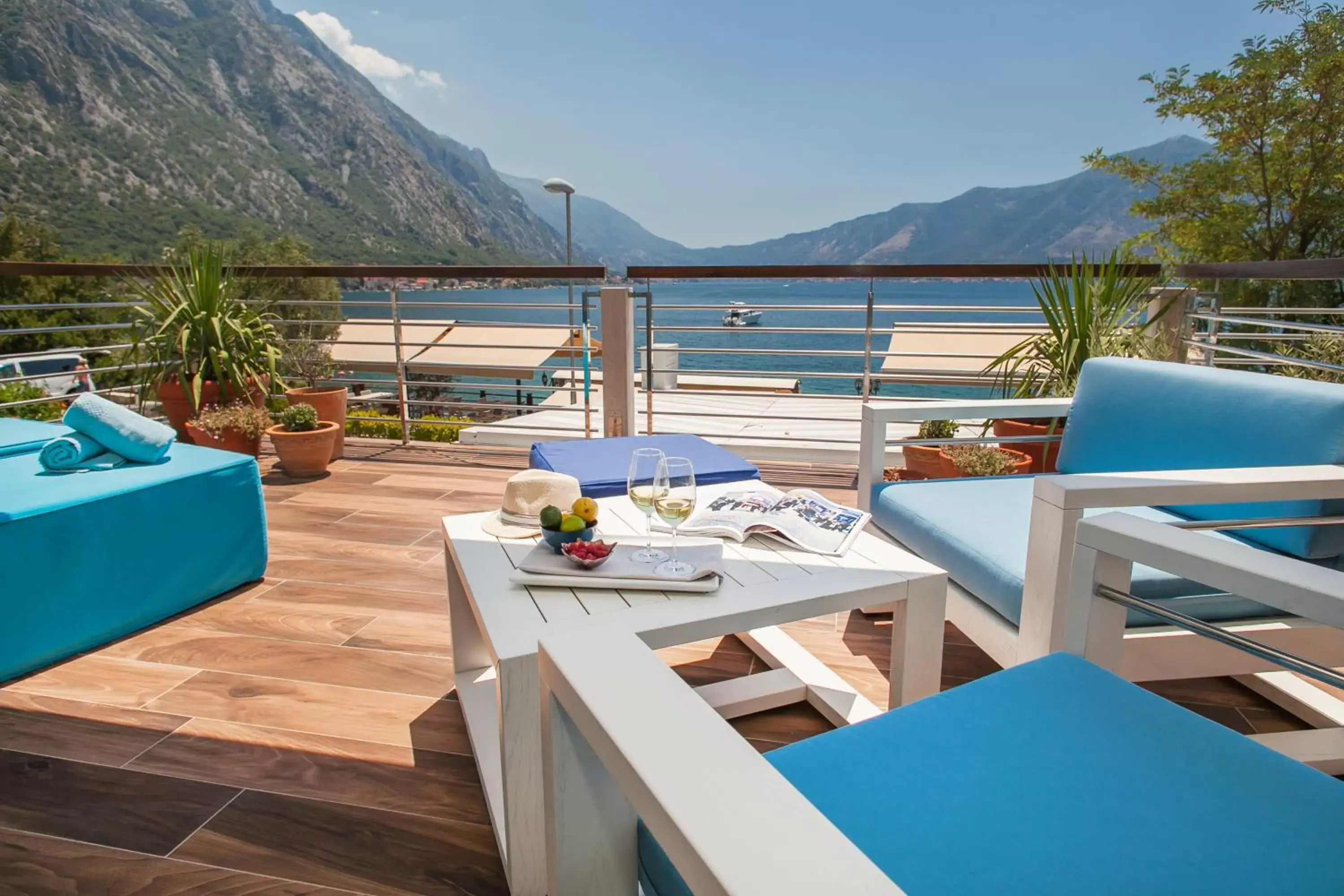 Balcony/Terrace in Hotel Casa del Mare - Amfora