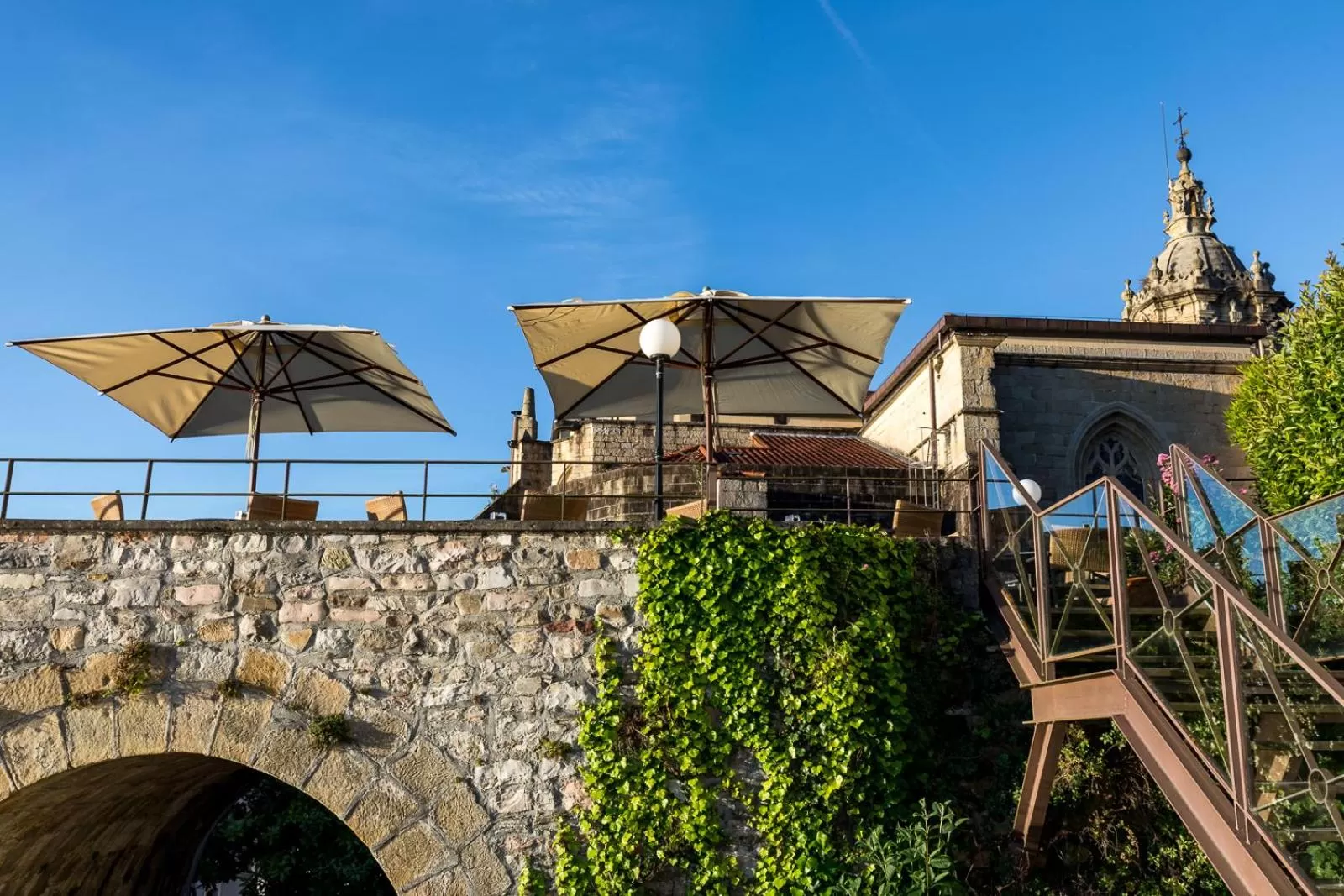 Balcony/Terrace in Parador de Hondarribia