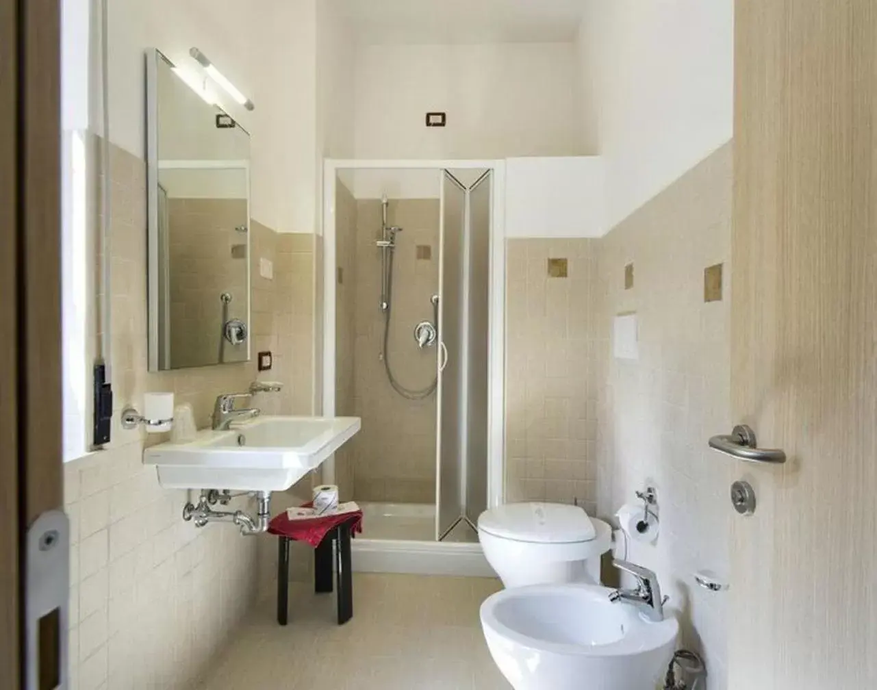 Bathroom in Hotel Delle Rose