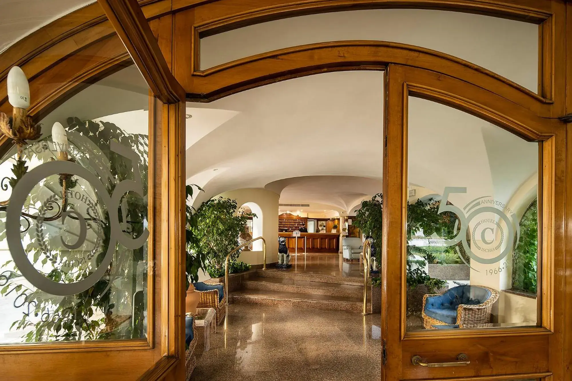 Facade/entrance in Hotel Continental Ischia
