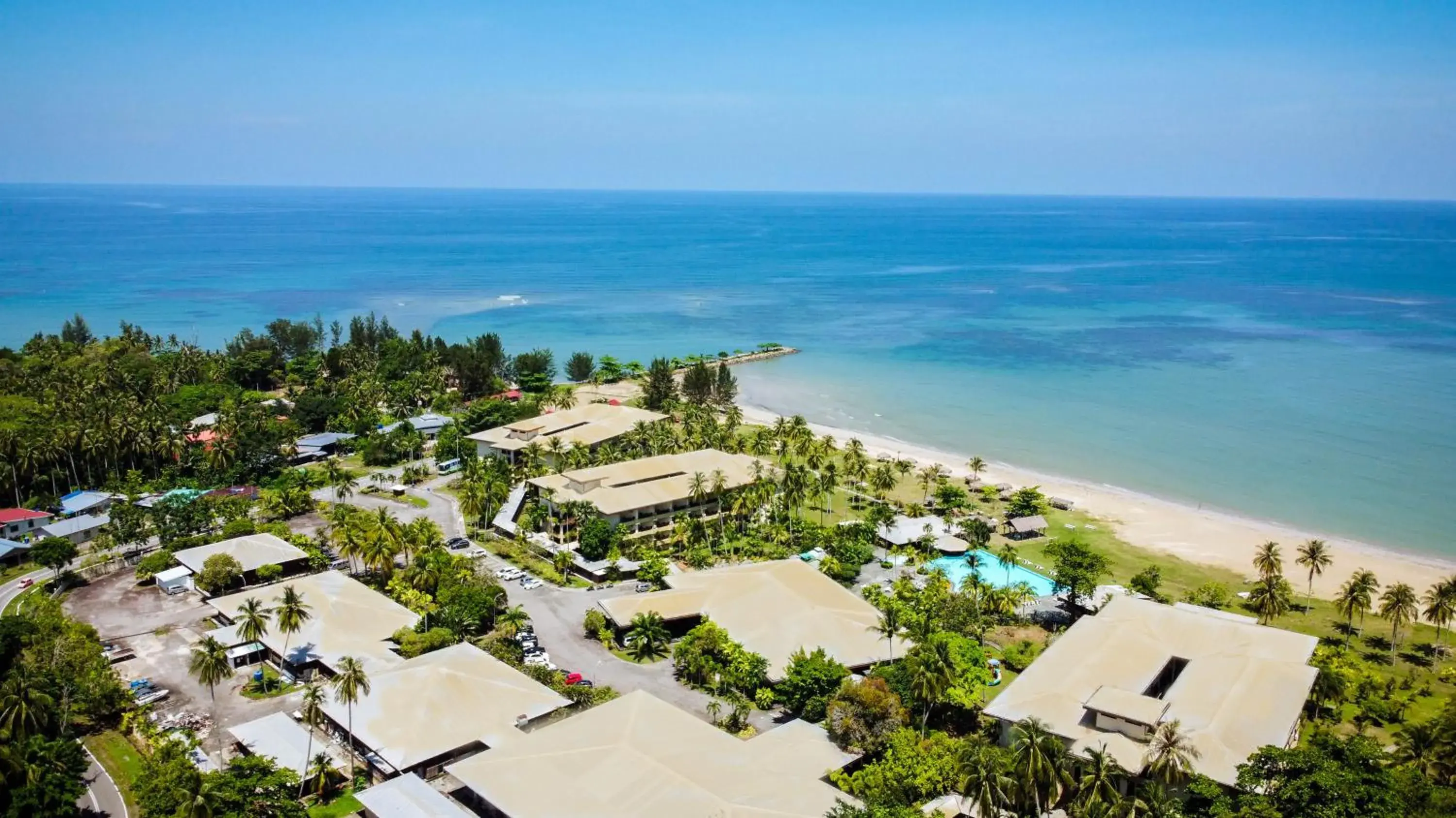 Bird's eye view, Bird's-eye View in Palm Beach Resort & Spa