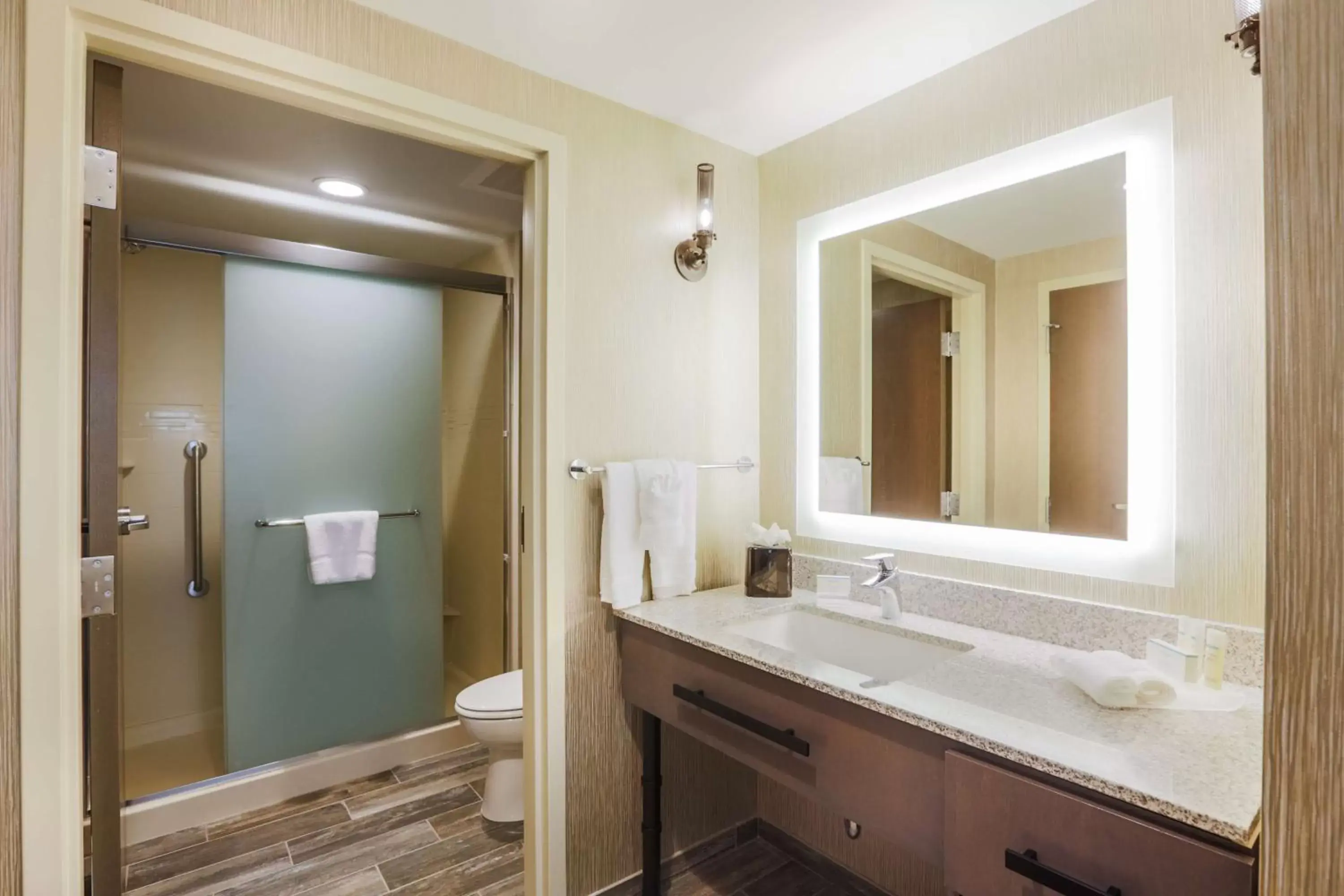 Bathroom in Homewood Suites By Hilton Charleston Historic District