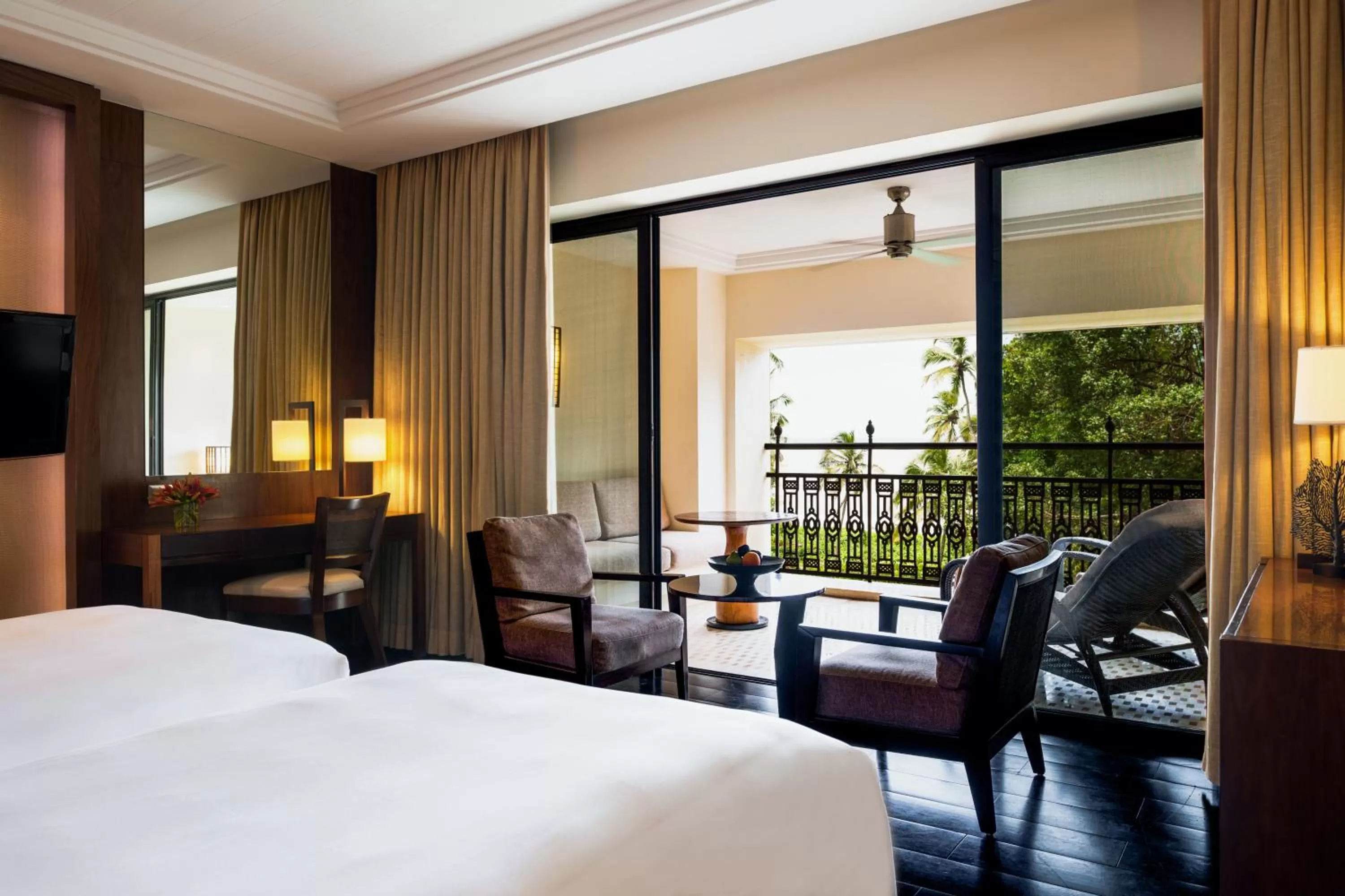 Garden, Bed in Grand Hyatt Goa