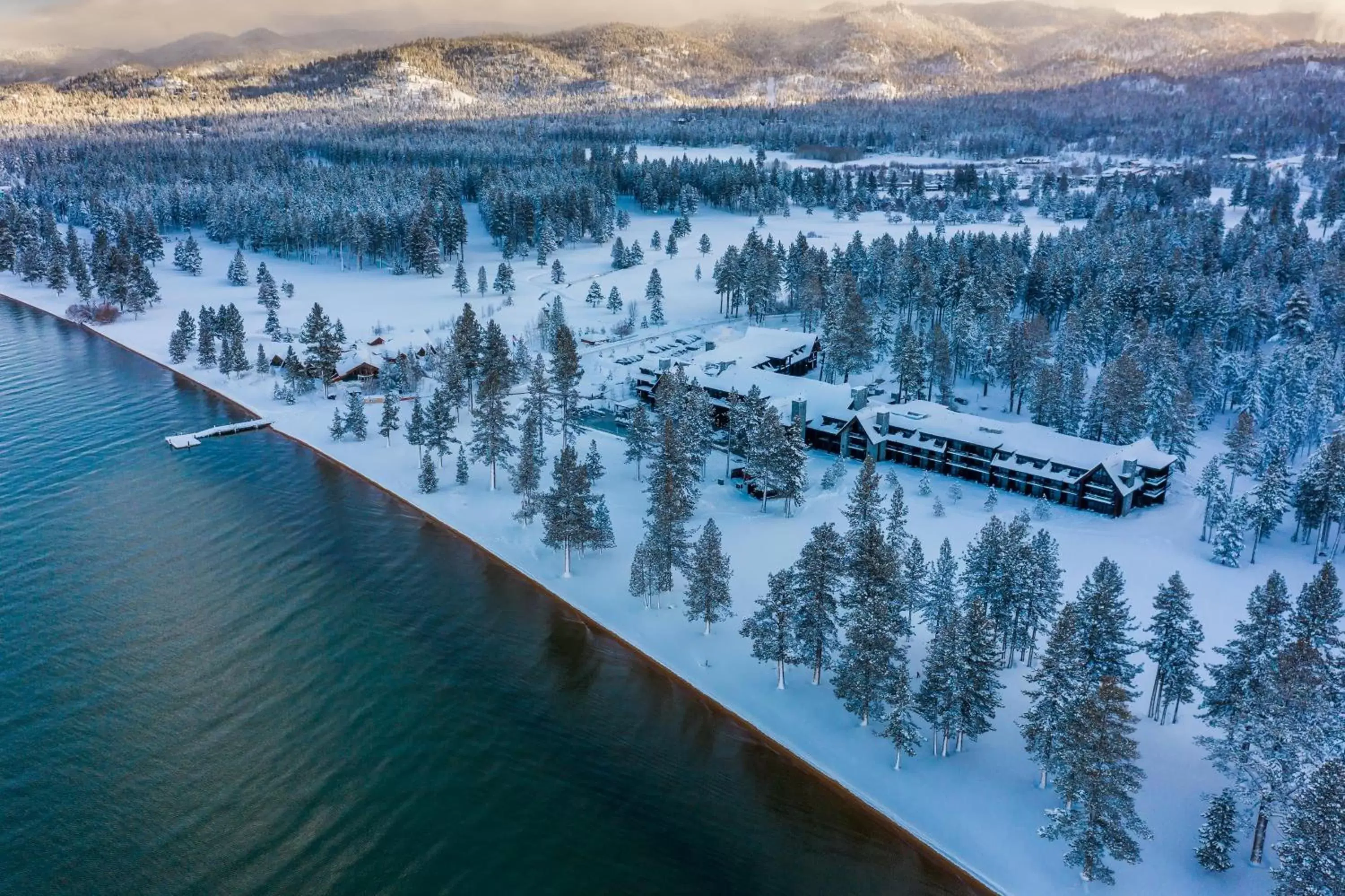 Bird's eye view in Edgewood Tahoe Resort