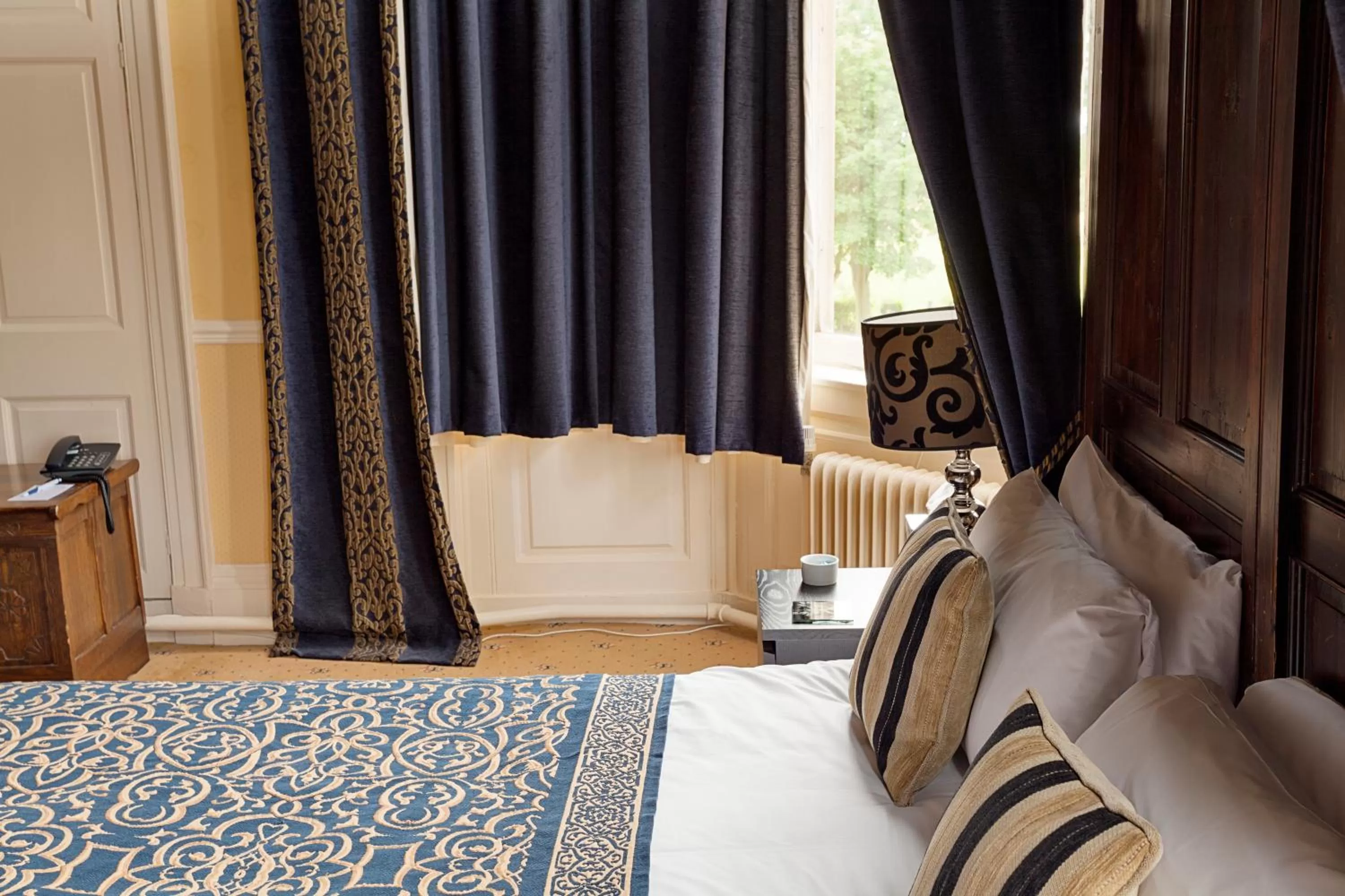 Bed in Walworth Castle Hotel, BW Signature Collection