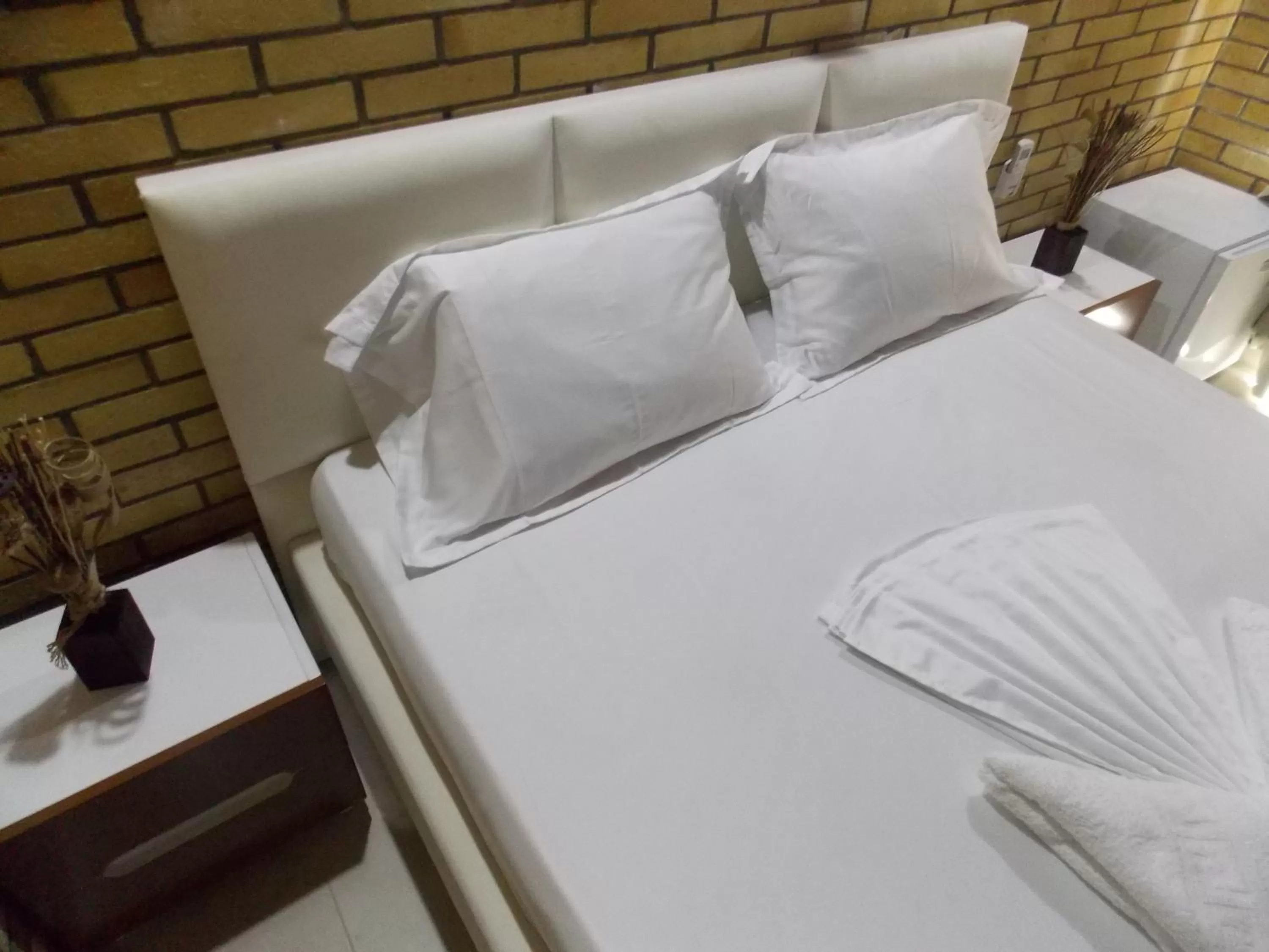 Bed in Hotel Piccolino