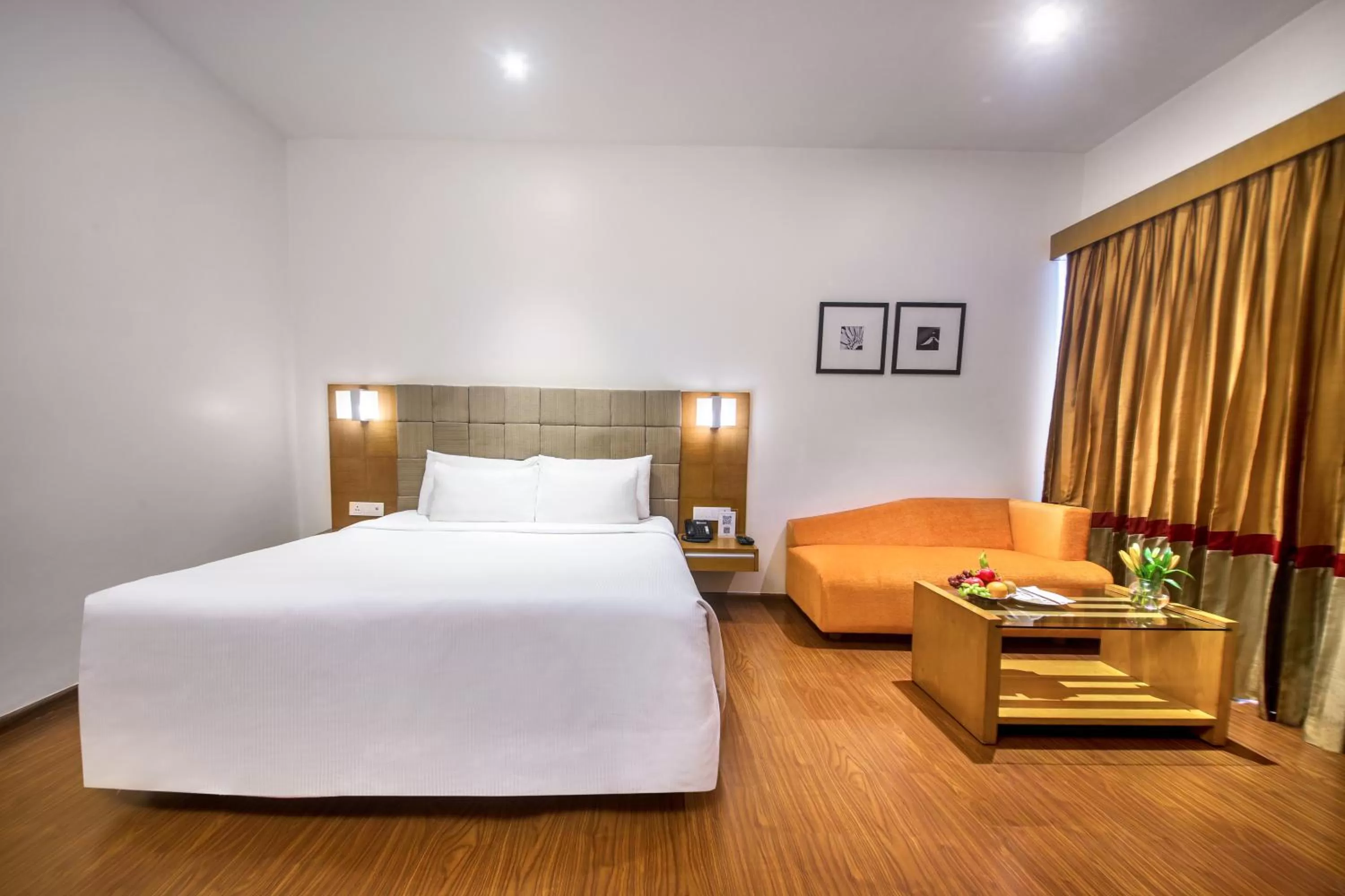 Bed in Marigold Hotel