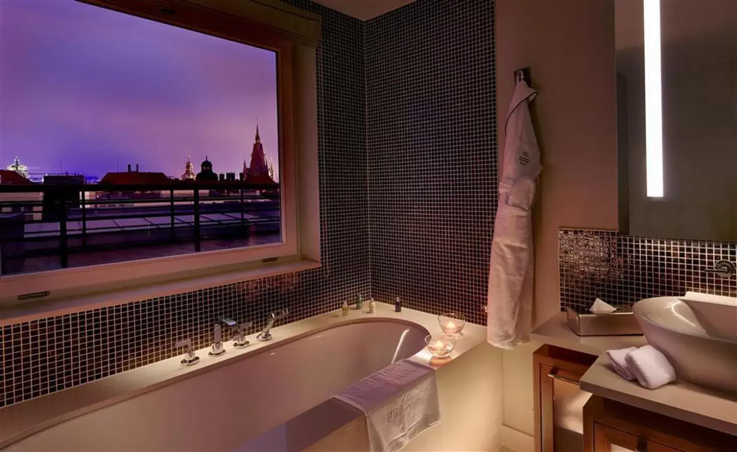 Bathroom in The Grand Mark Prague - The Leading Hotels of the World