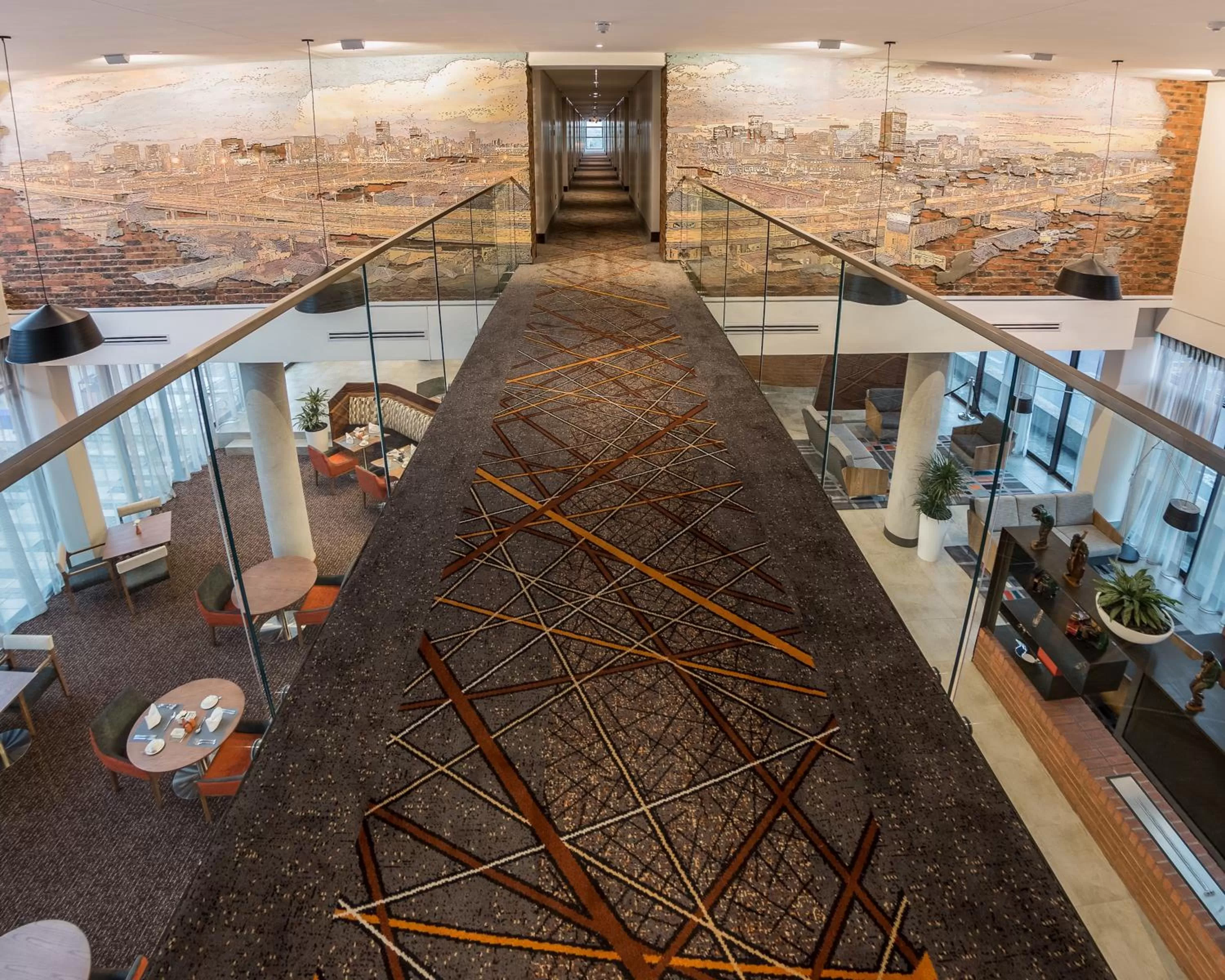 Decorative detail in City Lodge Newtown, Johannesburg