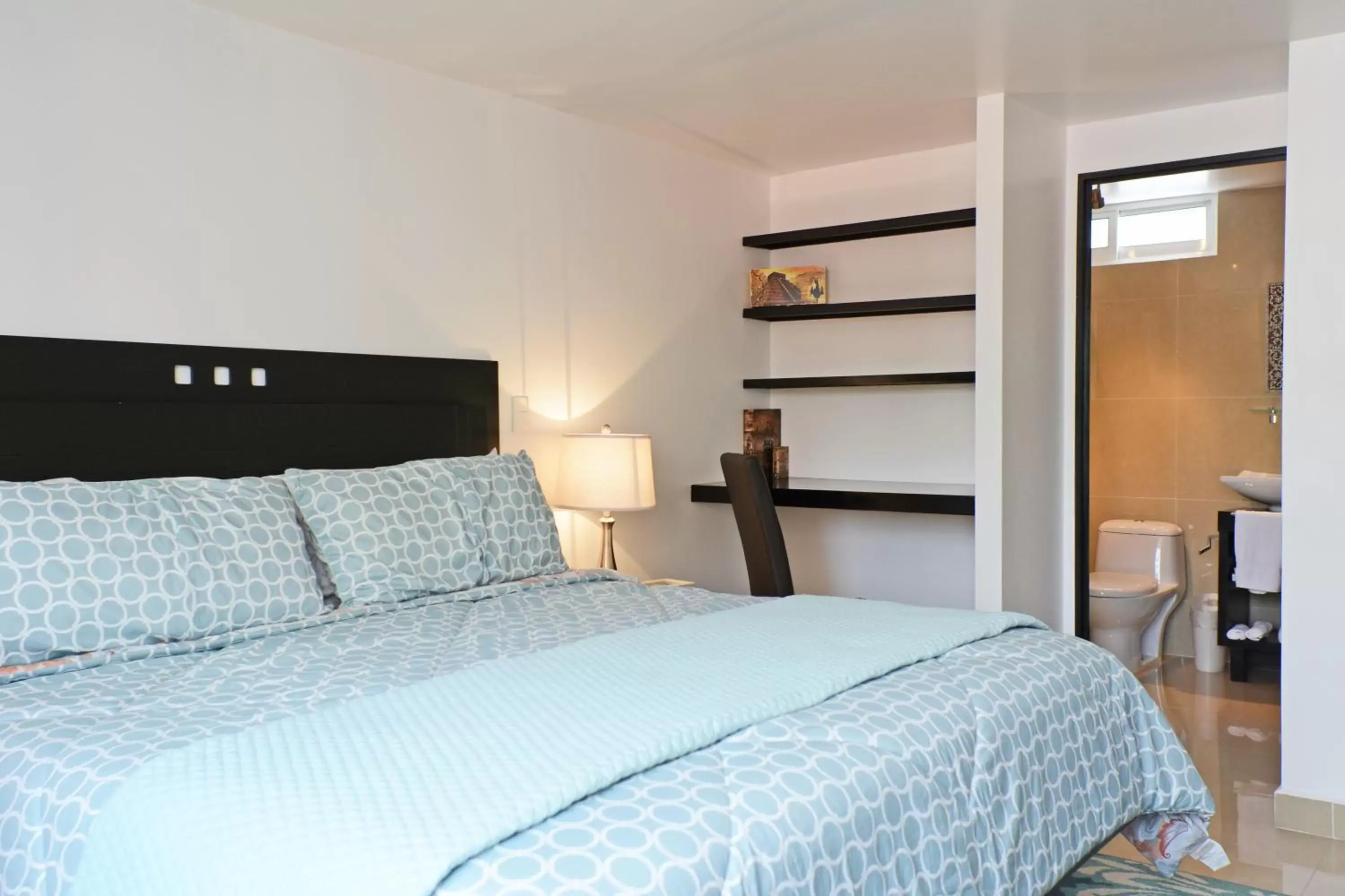Bedroom, Room Photo in Suites 259 Condesa