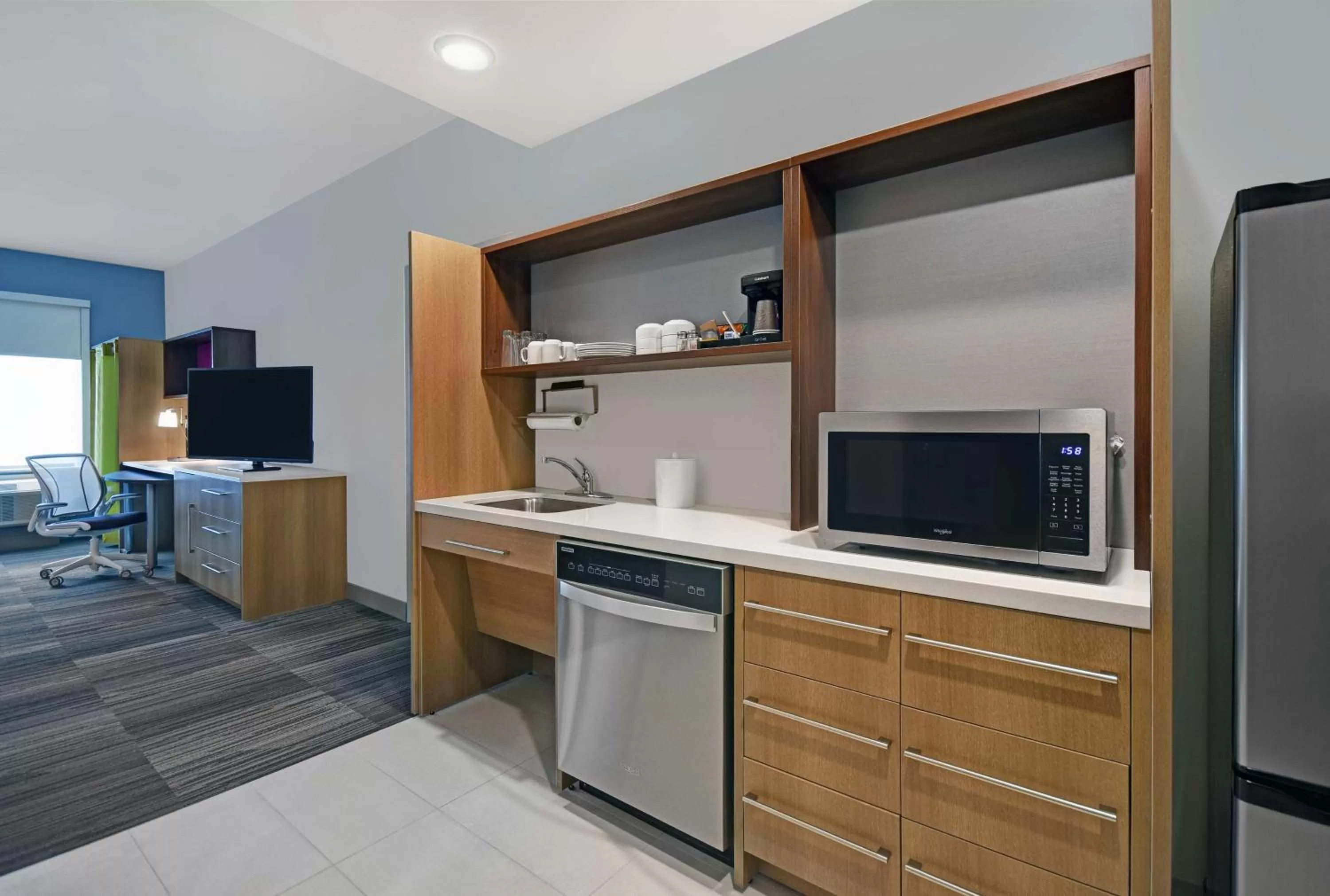 King Studio Suite with Tub - Mobility Accessible/Non-Smoking in Home2 Suites by Hilton Liberty NE Kansas City, MO
