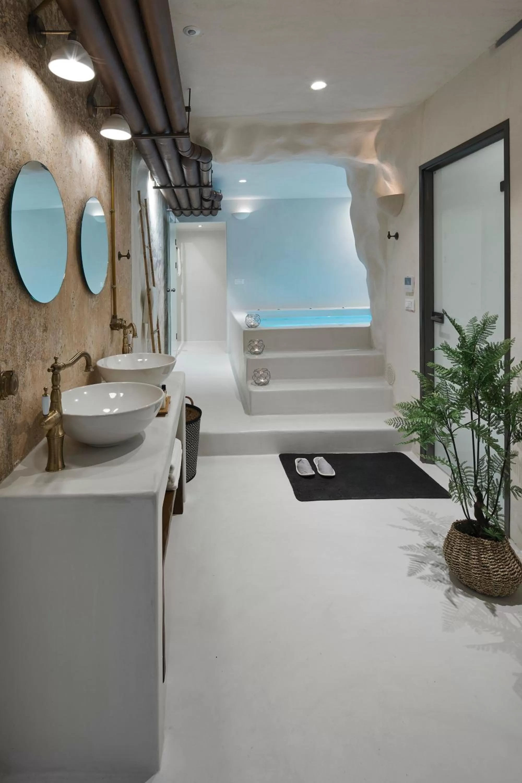 Bathroom in Winery Hotel 1870