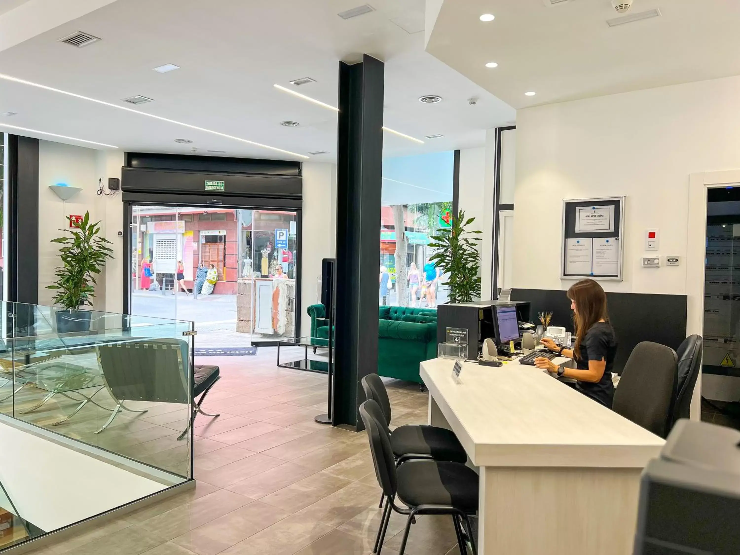 Lobby or reception in Hotel MG Poniente Lobby or reception in Hotel MG Poniente