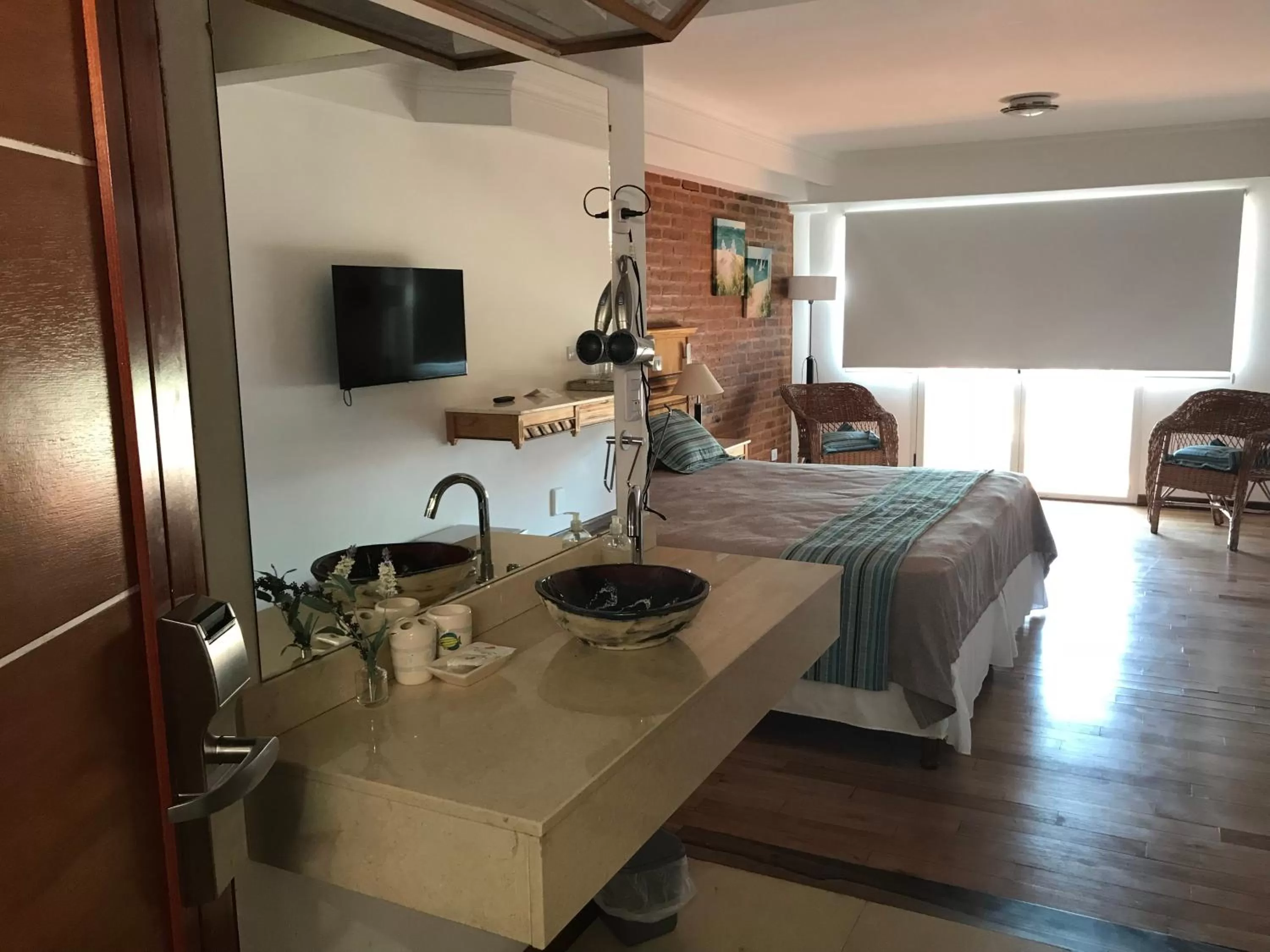 Bed in Costanera Mar Hotel & Suites