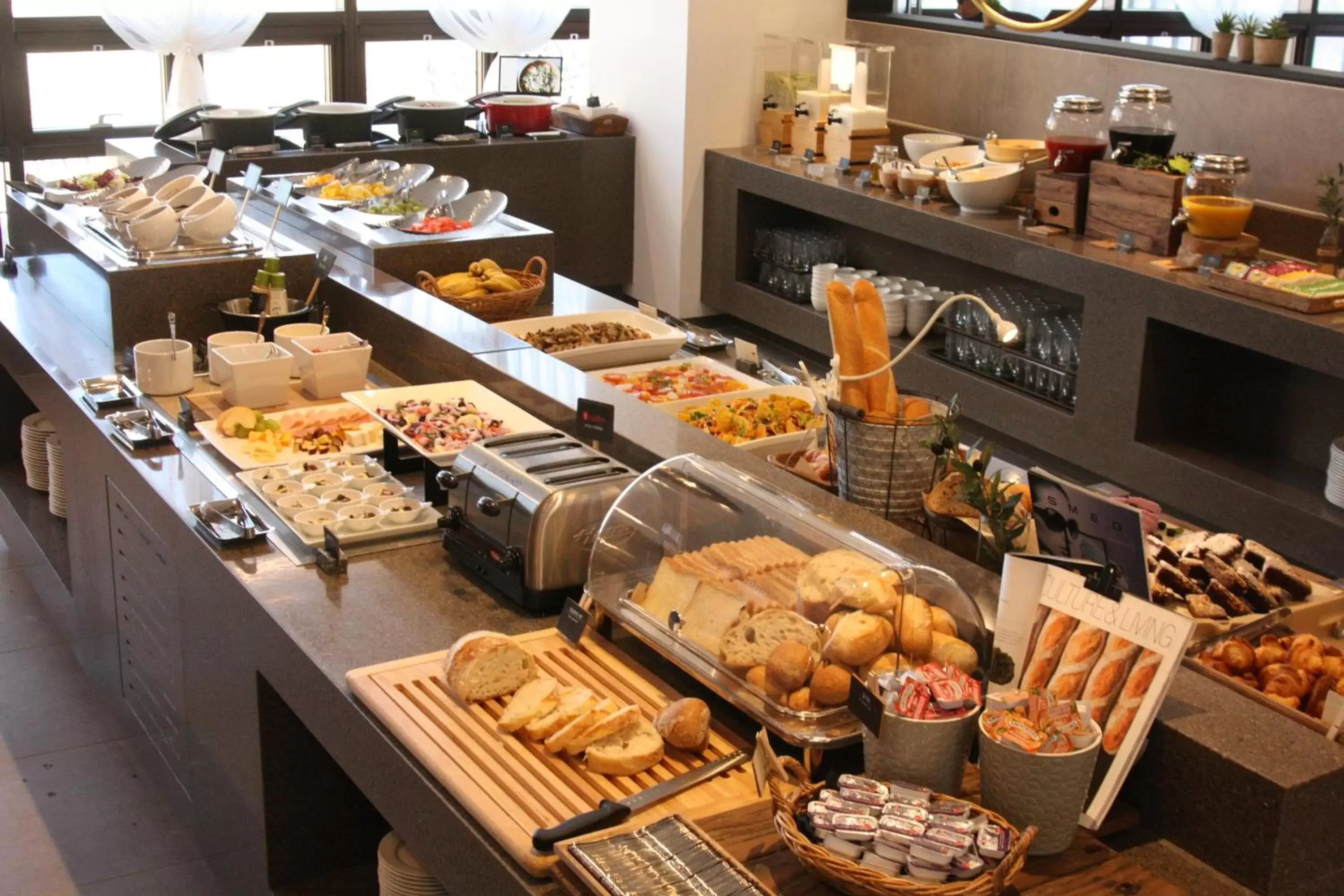 Buffet breakfast, Food in Pyeongchang Ramada Hotel & Suite by Wyndham