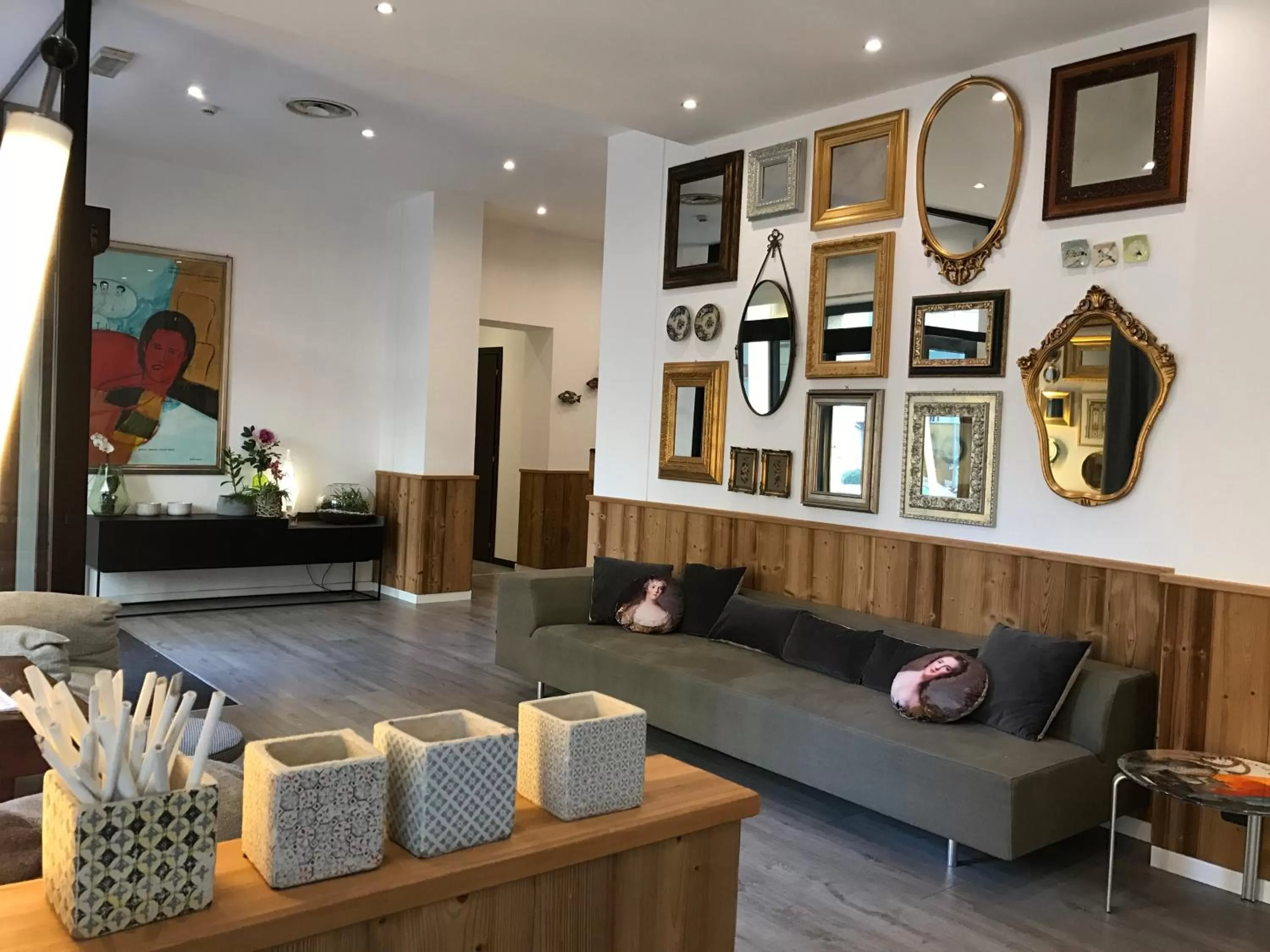 Decorative detail in Hotel Bernina