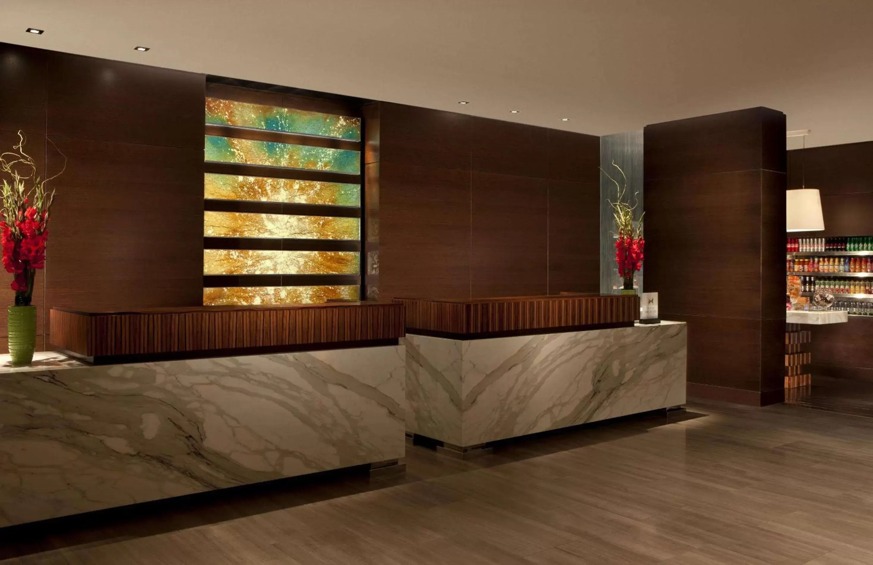 Lobby or reception, Bed in Hilton McLean Tysons Corner Lobby or reception, Bed in Hilton McLean Tysons Corner