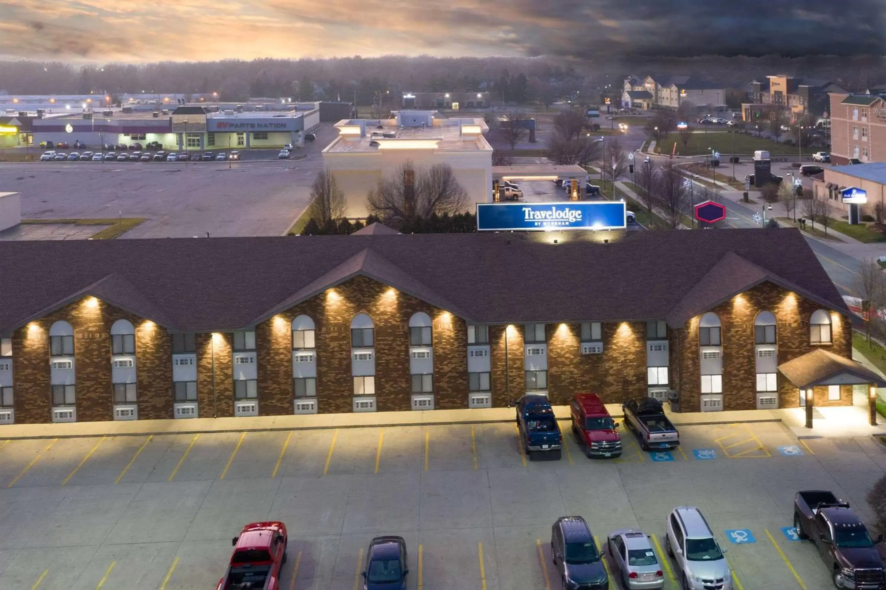 Property building in Travelodge by Wyndham Elkhart