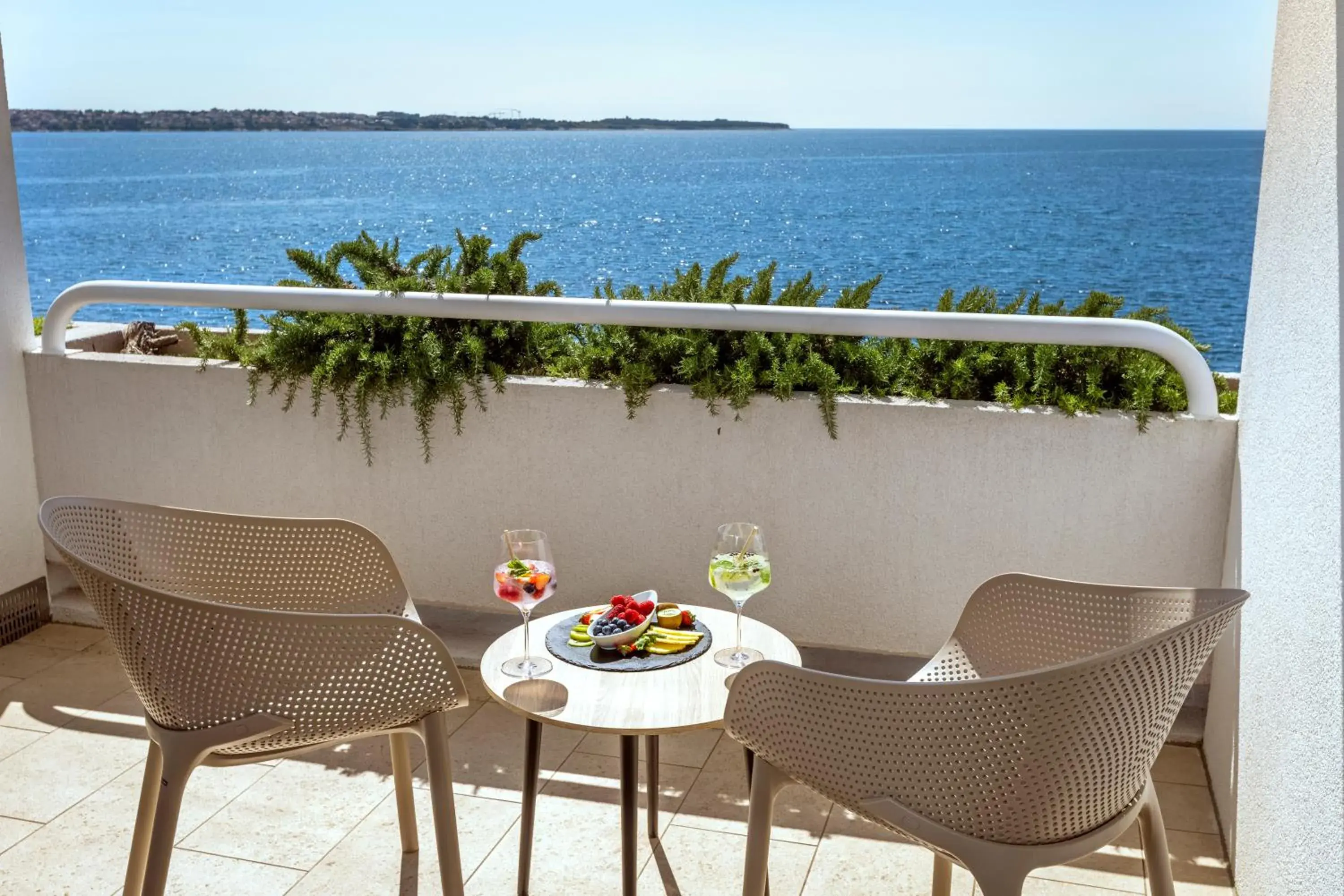 Balcony/Terrace, Sea View in Hotel Histrion