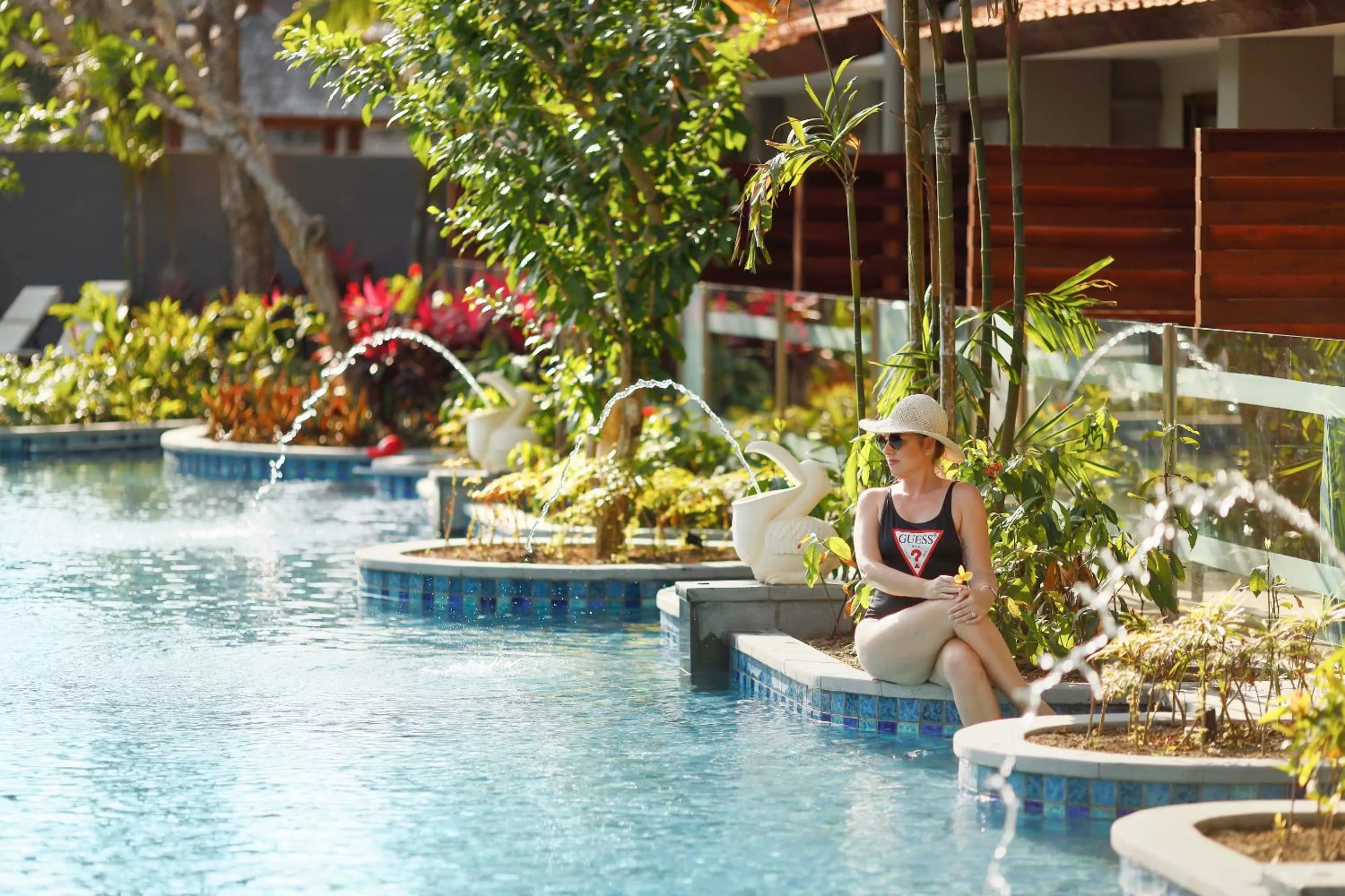 Swimming pool in Bali Dynasty Resort