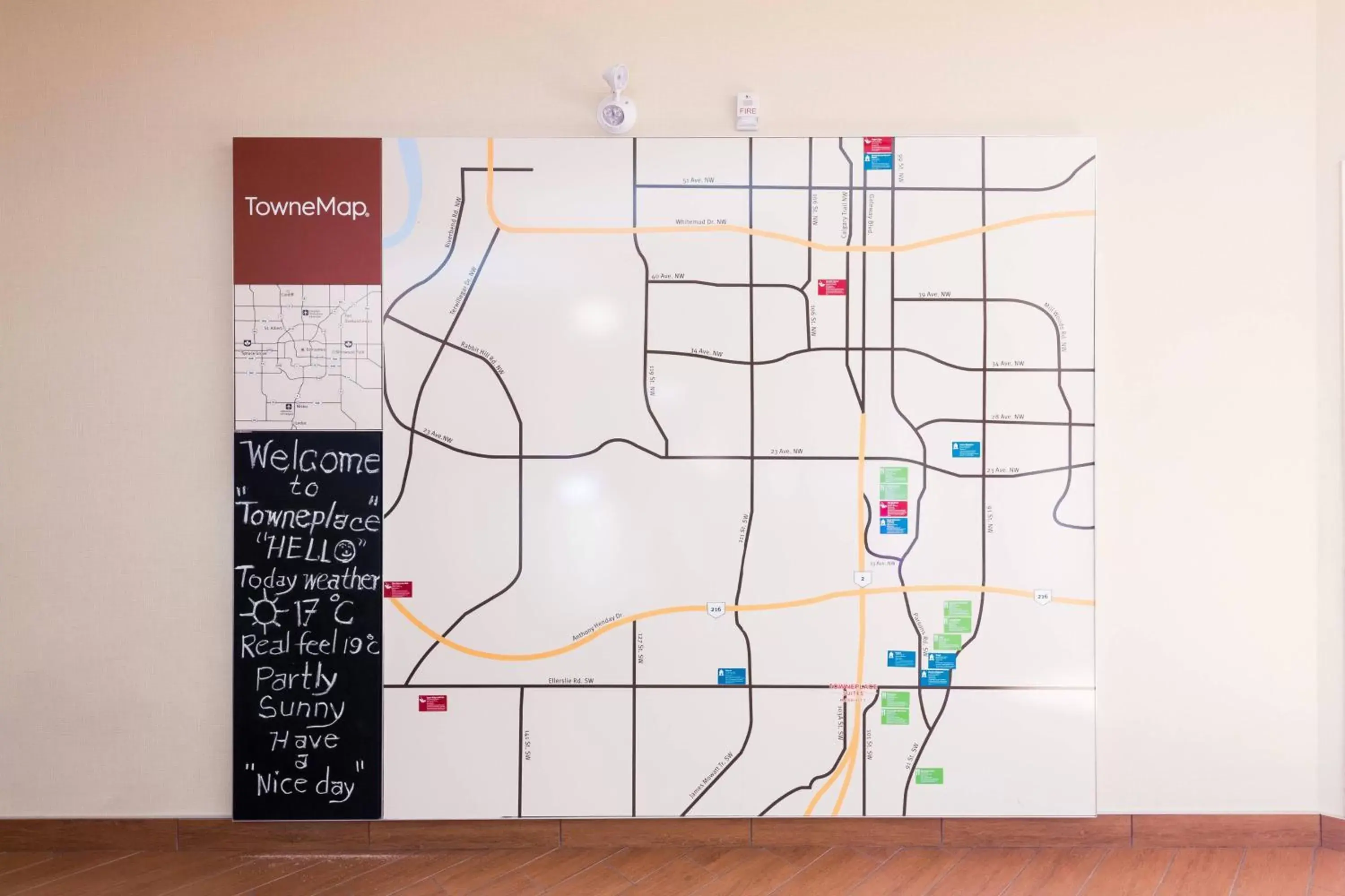 Location, Floor Plan in TownePlace Suites by Marriott Edmonton South