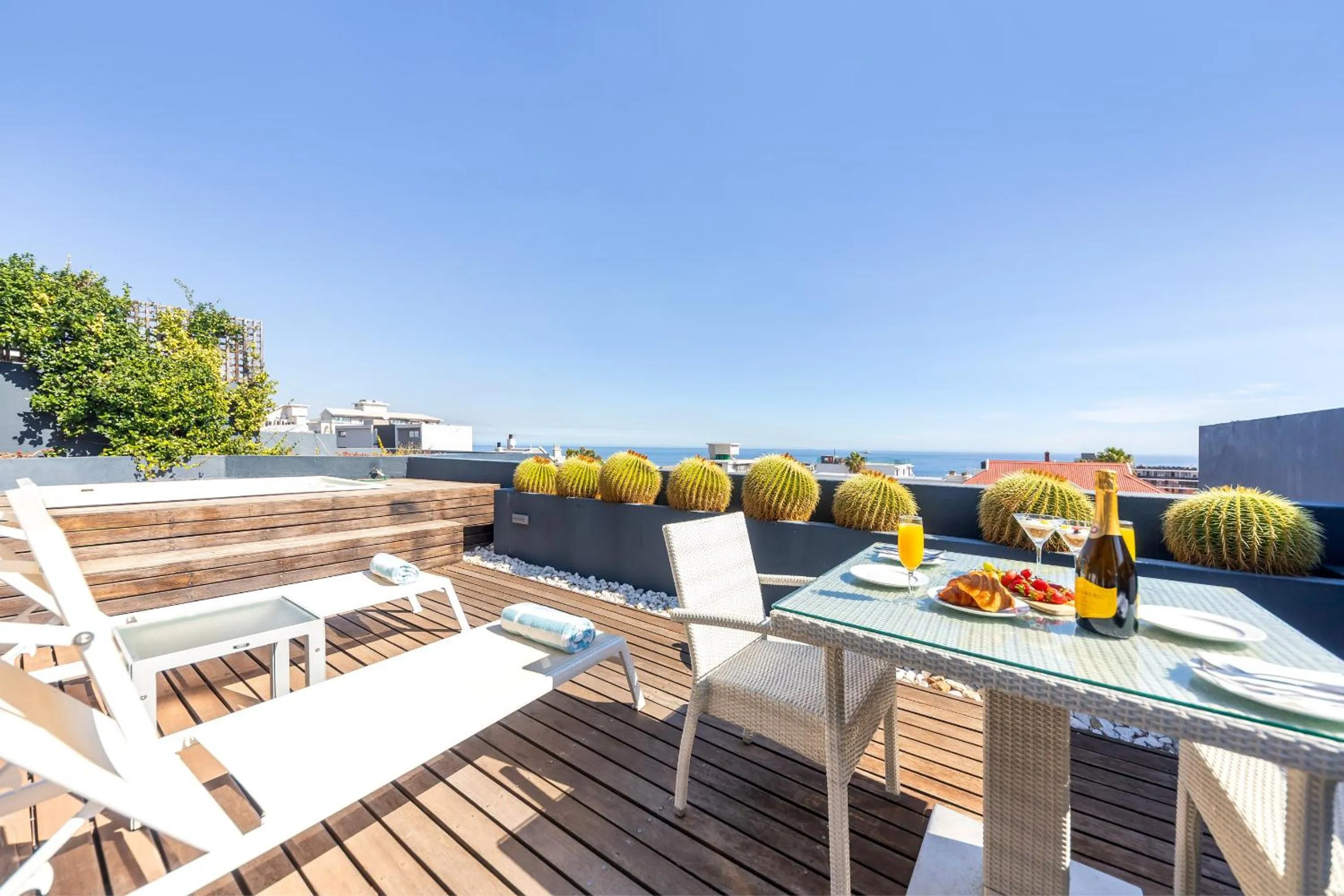 Patio in O on Kloof Boutique Hotel & Spa