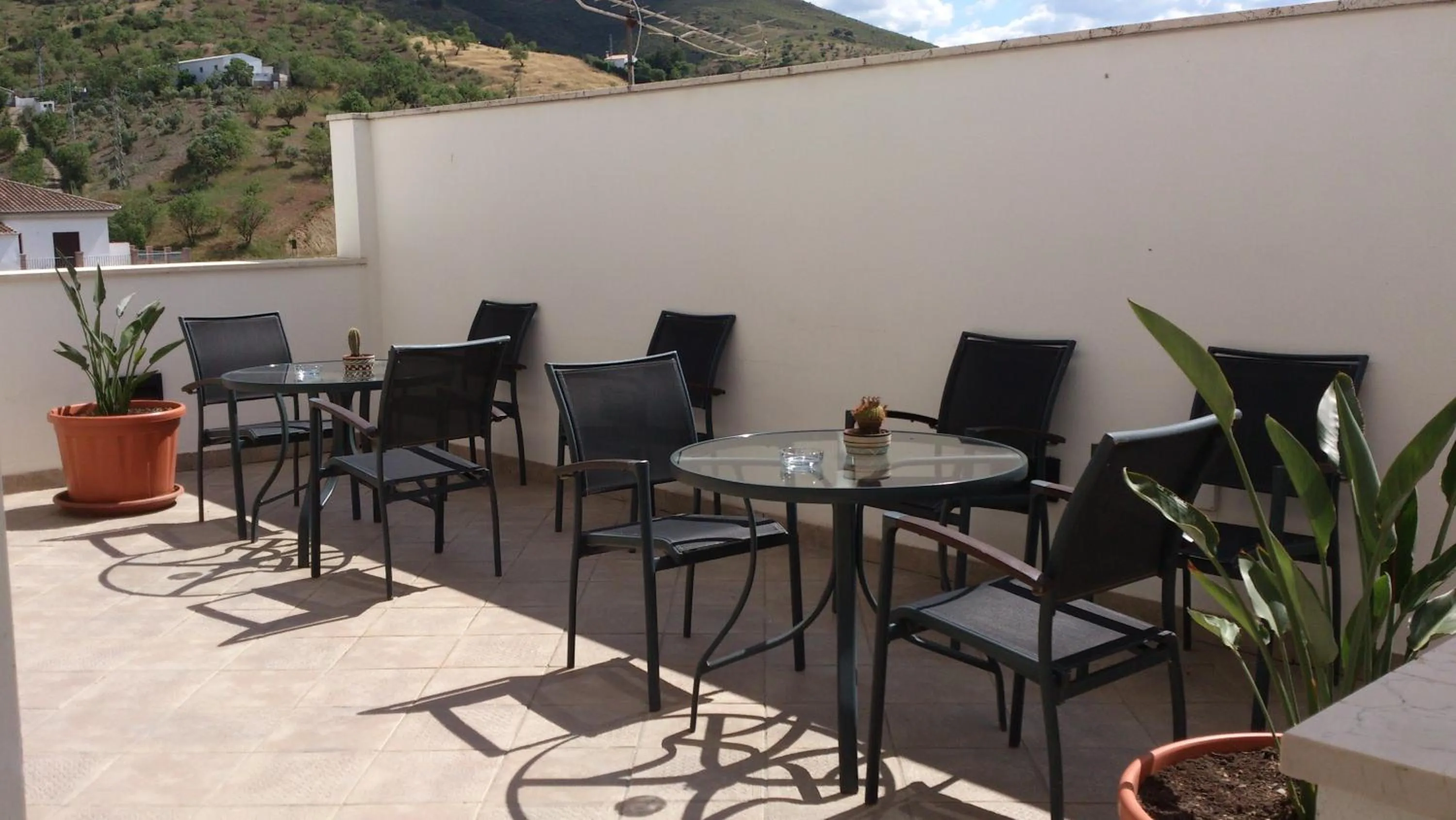 Patio in Apartamentos Ardales