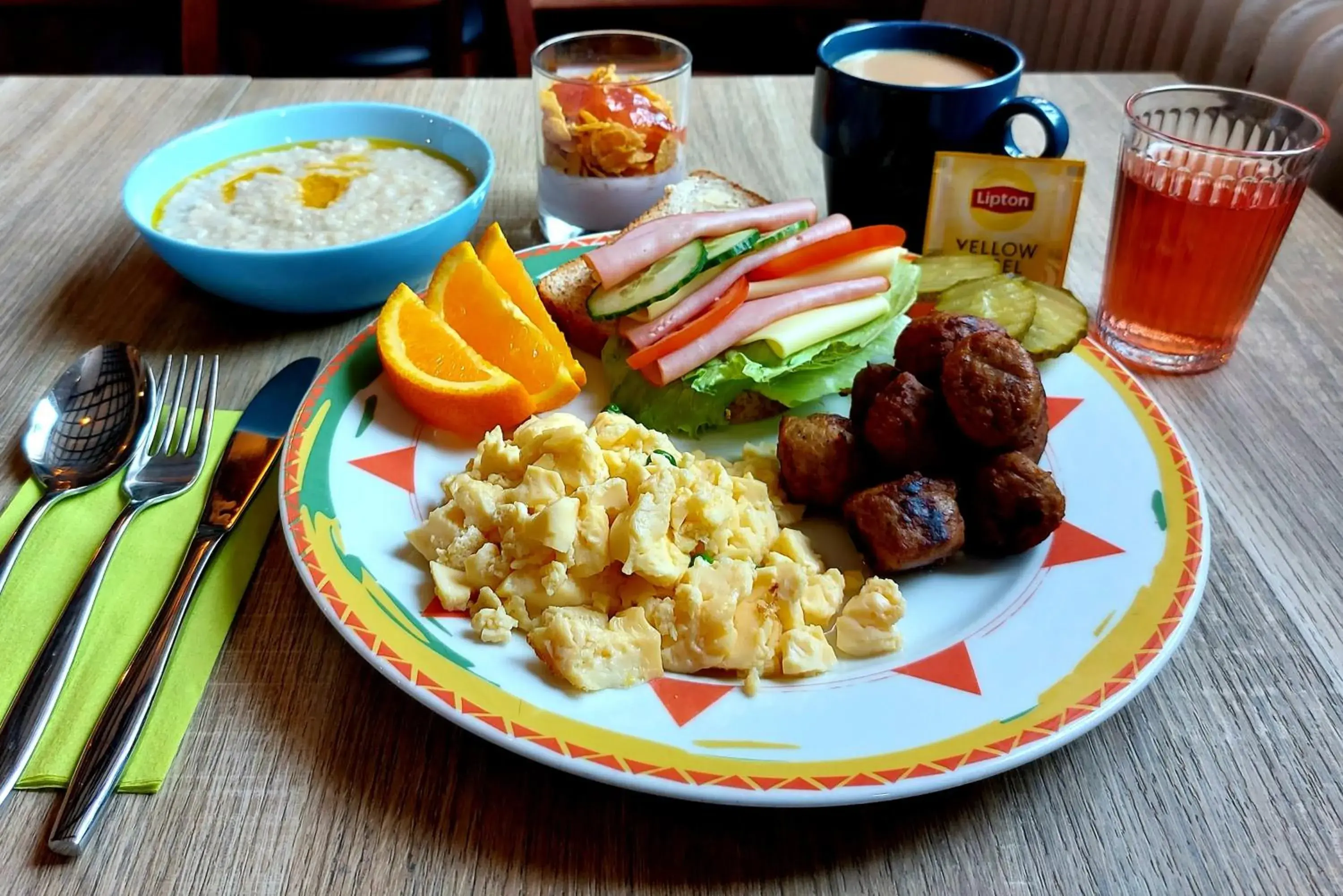 Breakfast in Eurohostel Breakfast in Eurohostel