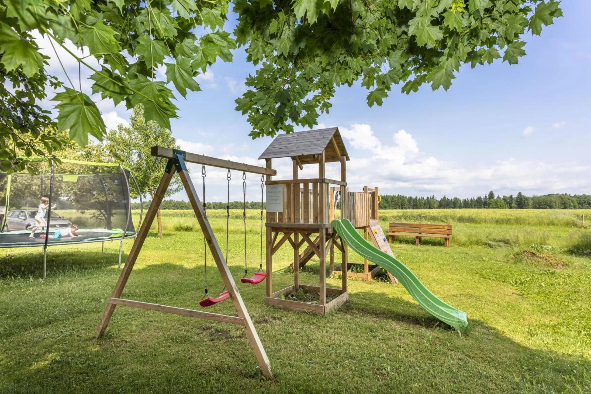 Children play ground in Hotel Rupertihof
