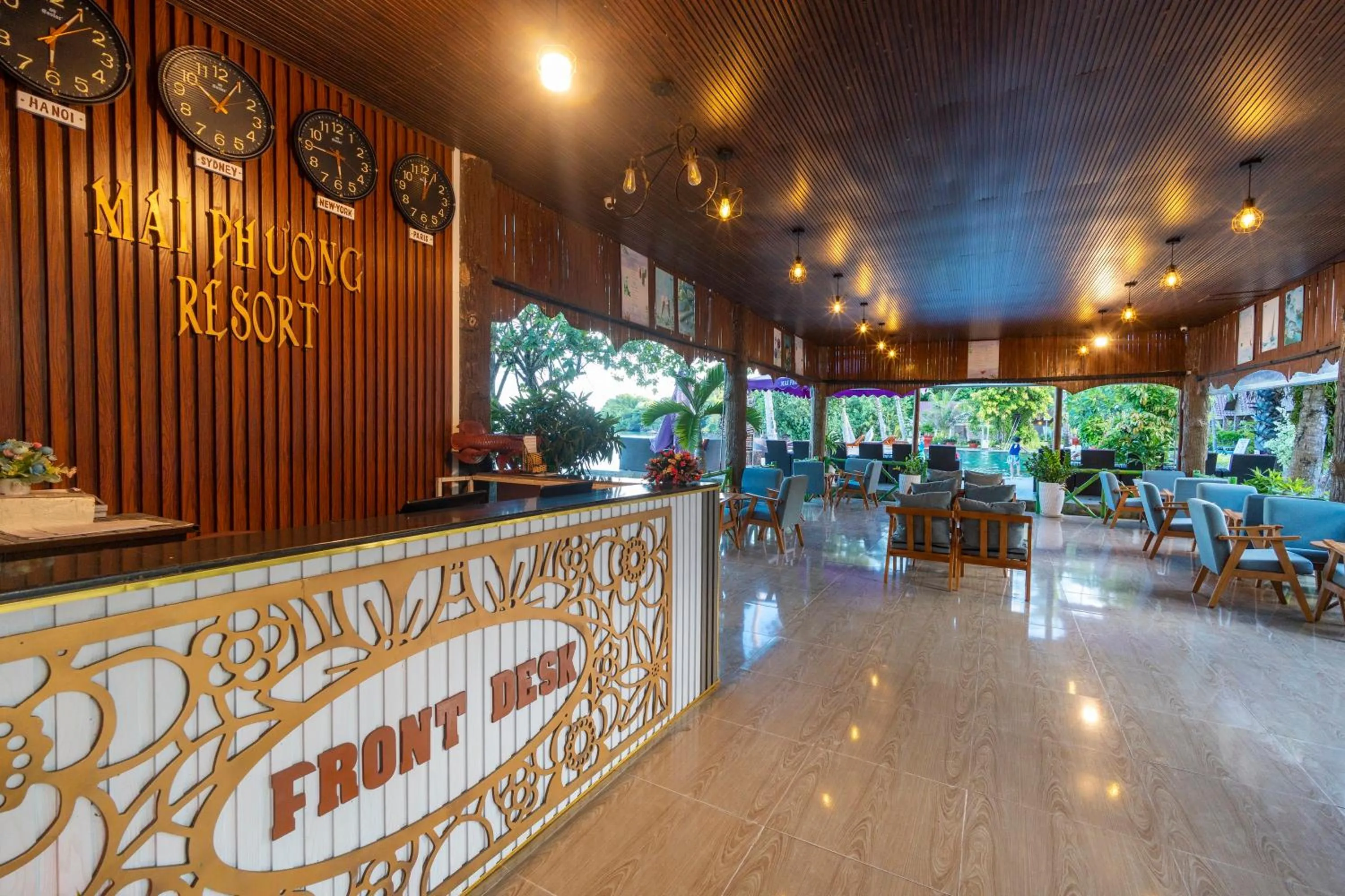 Lobby or reception in Mai Phuong Resort Phu Quoc
