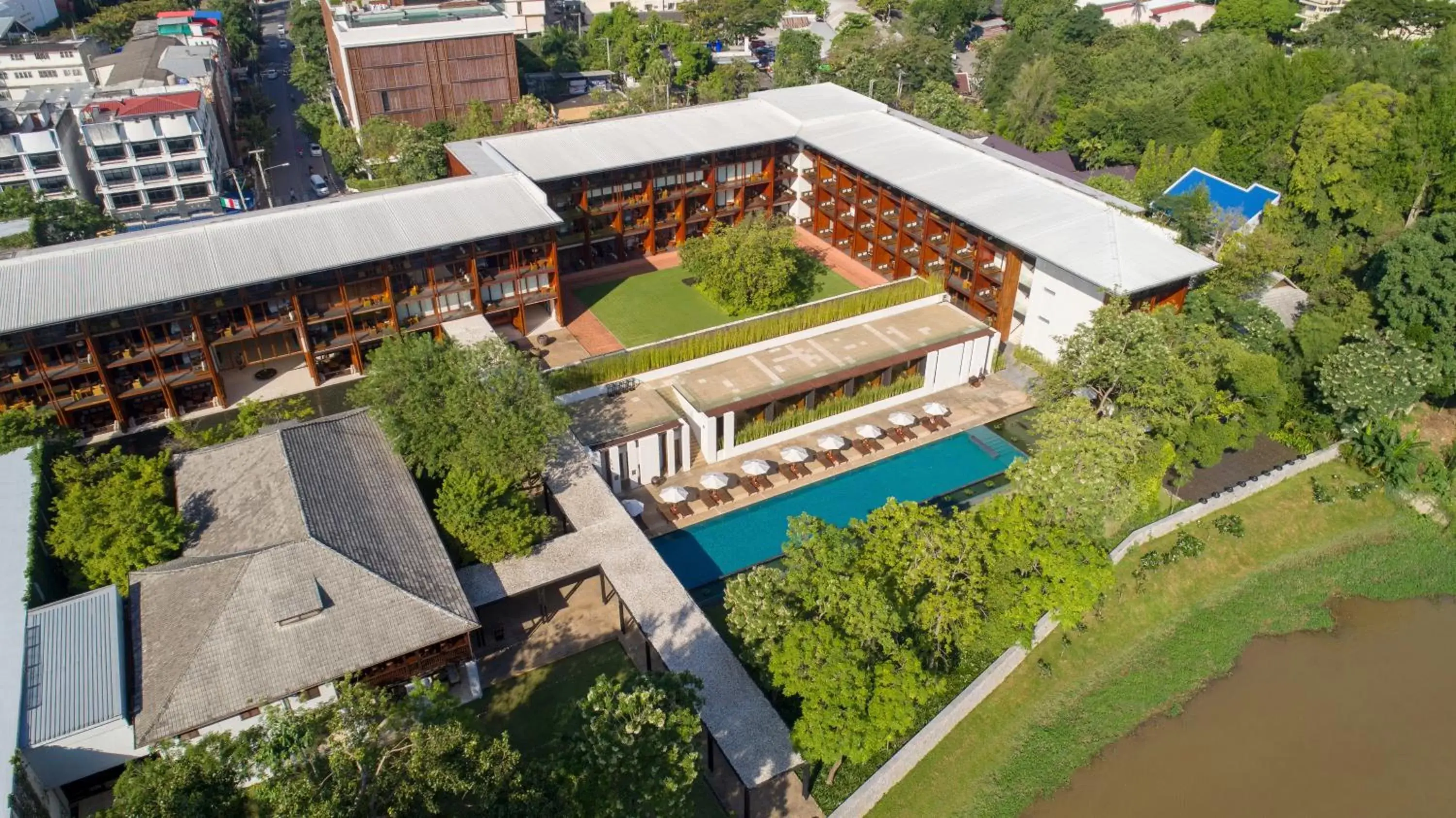 Bird's eye view, Bird's-eye View in Anantara Chiang Mai Resort