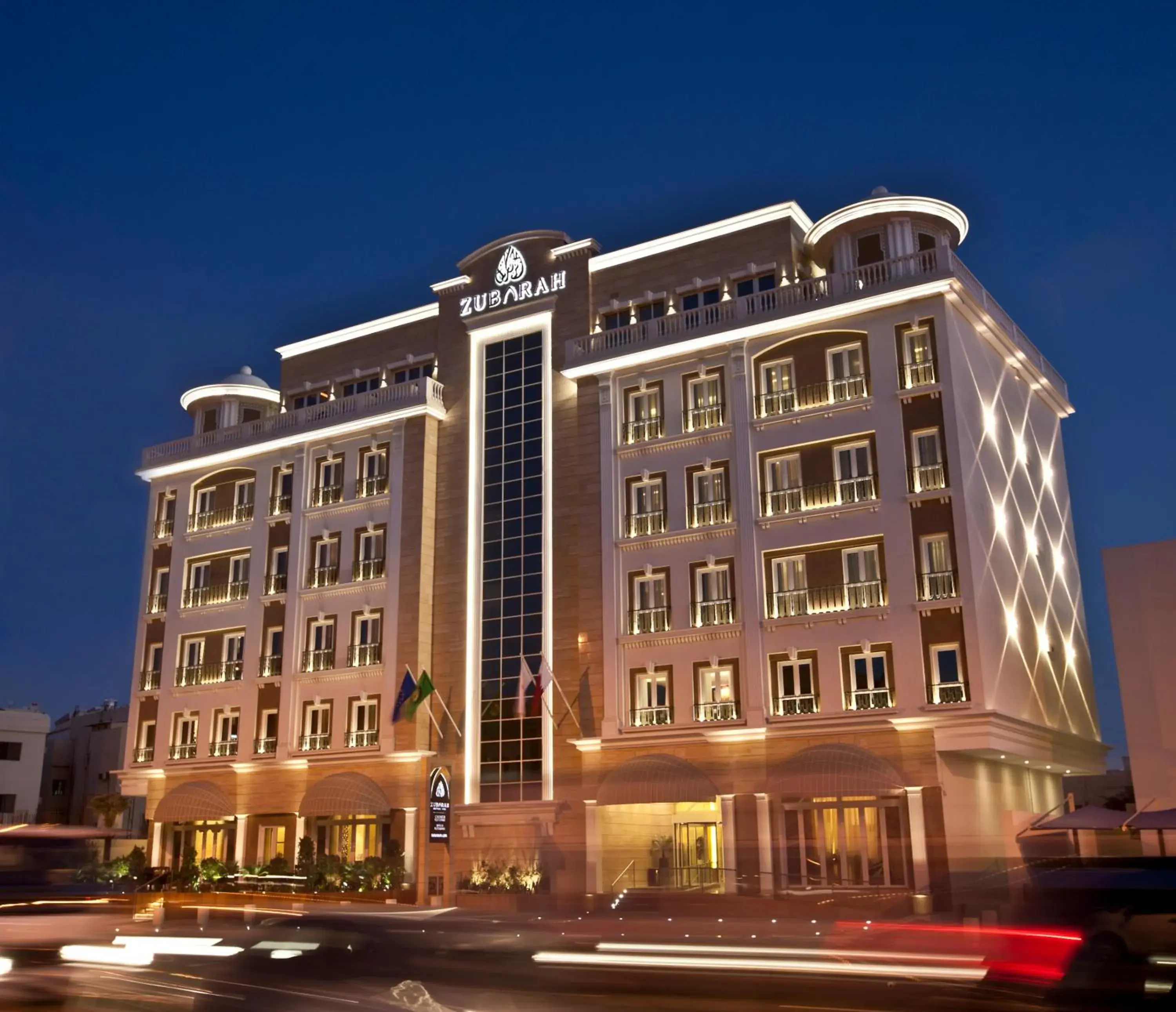 Bird's eye view, Property Building in Zubarah Hotel