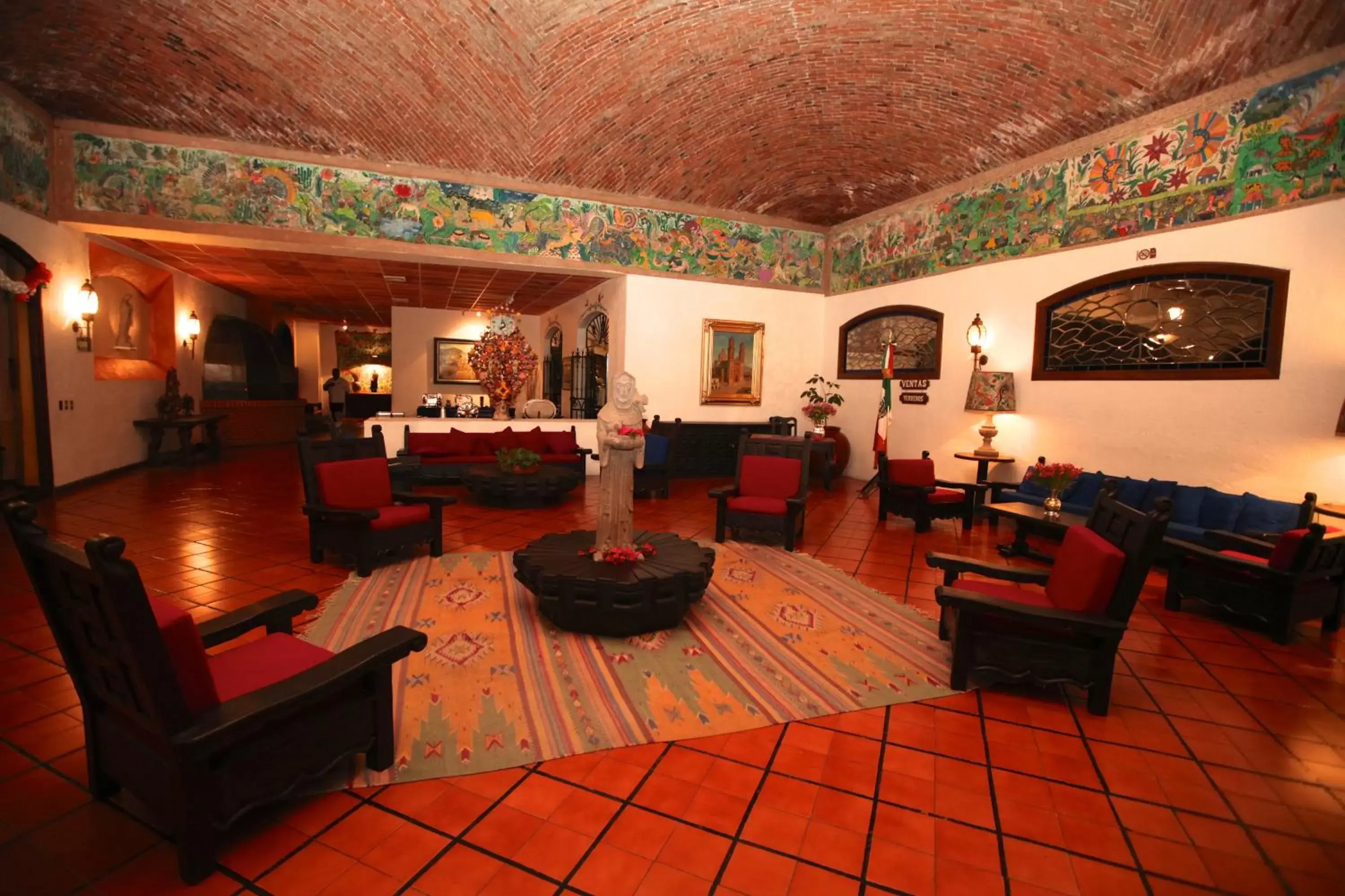 Lobby or reception in Hotel Montetaxco