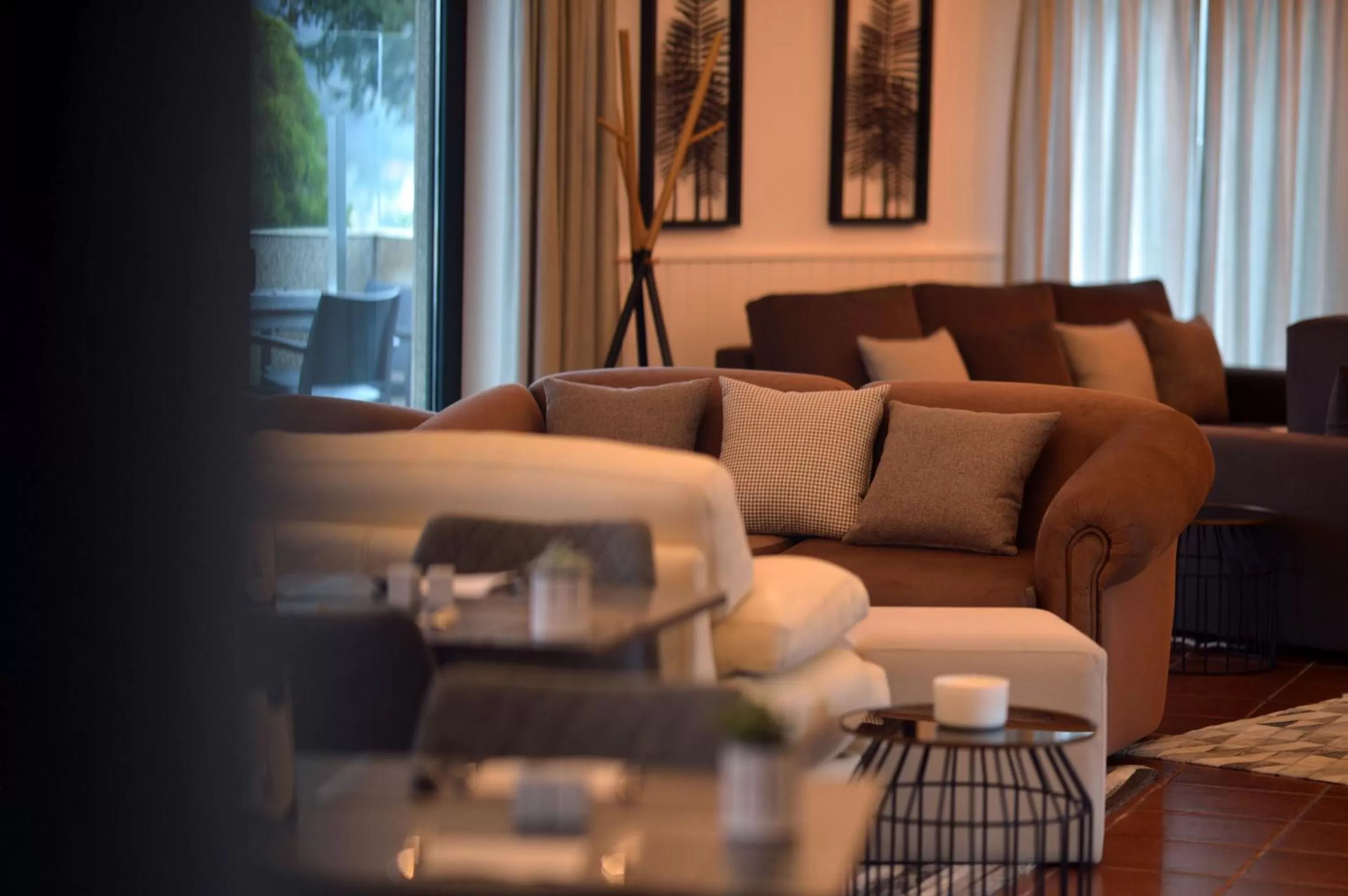 Living room in Casa das Carpas