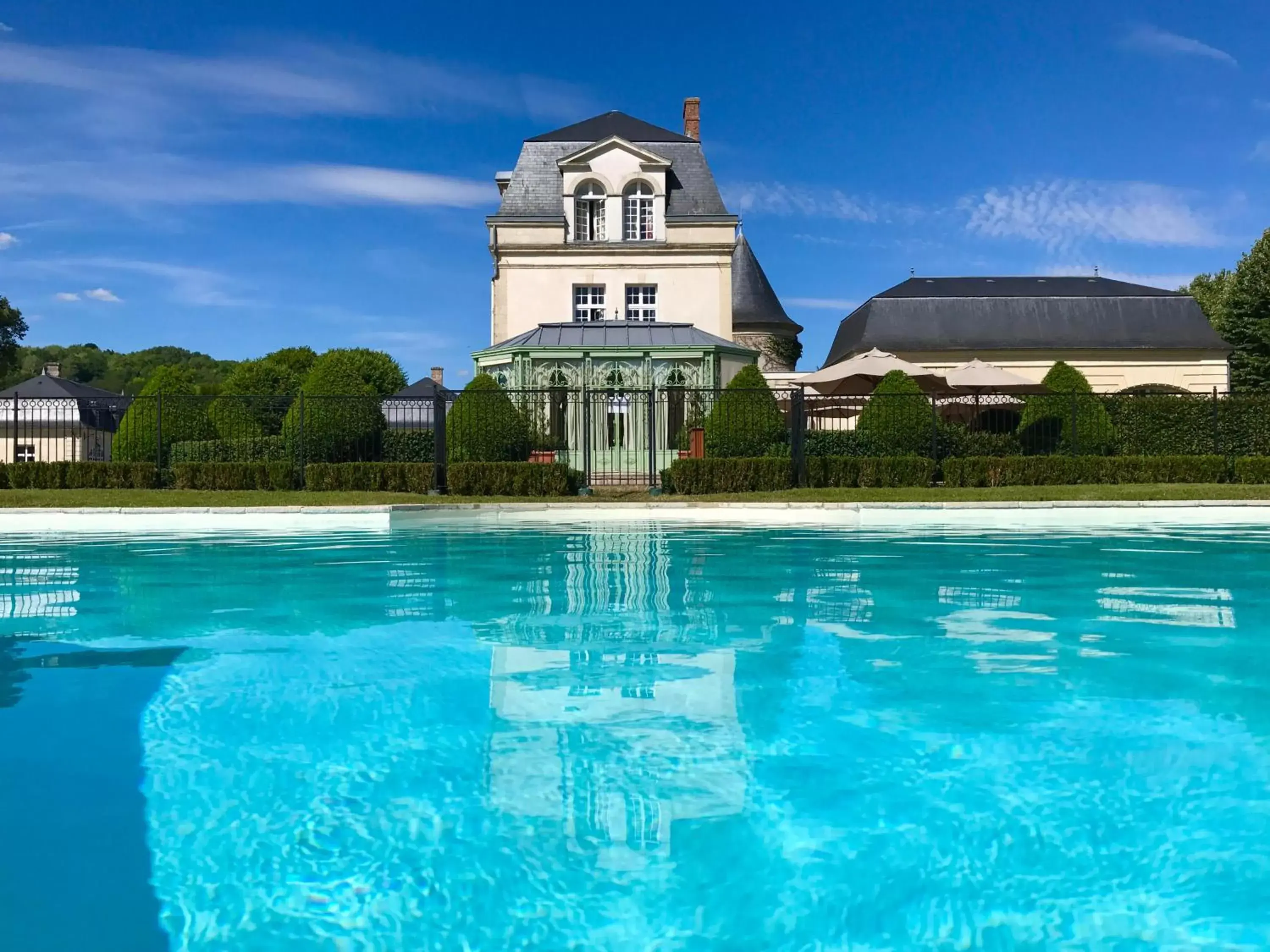 Swimming Pool in Château de Courcelles