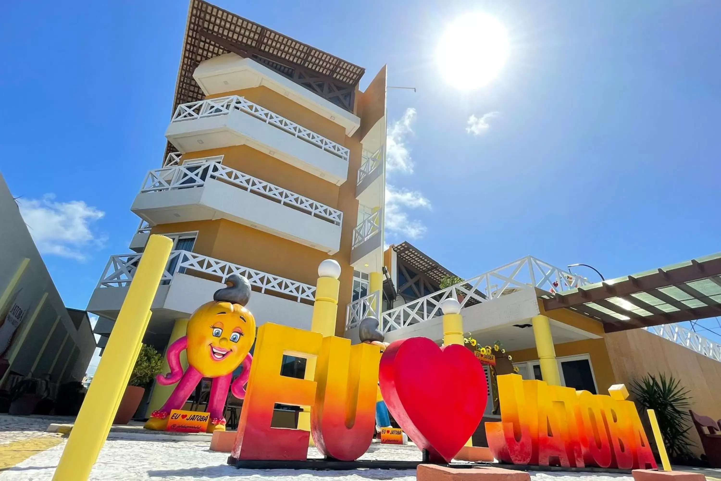 Property building in Jatobá Praia Hotel