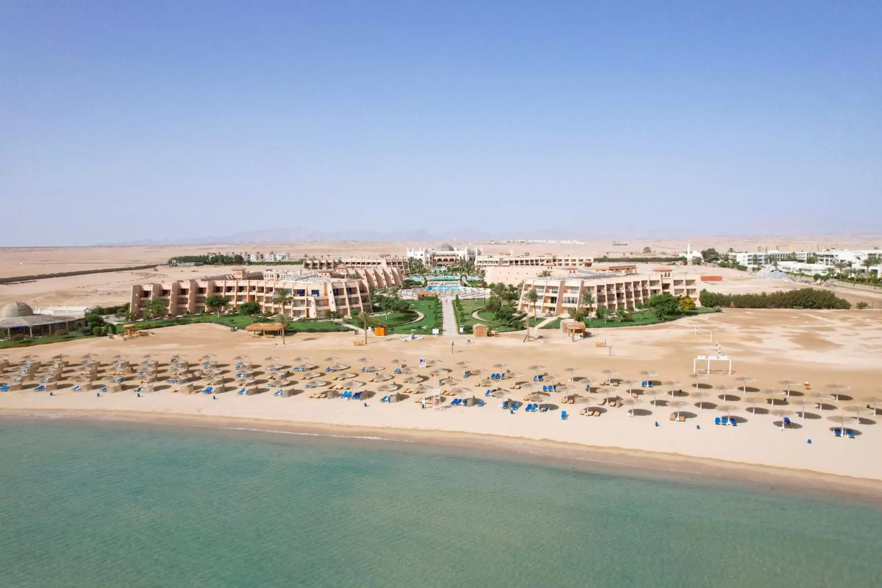 Beach, Bird's-eye View in Jasmine Palace Resort