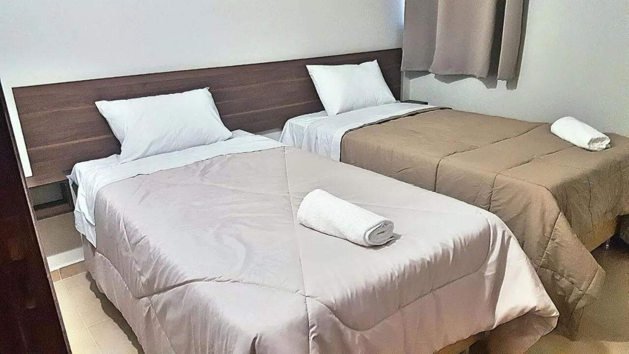 Bed in Hotel Sur Brasil