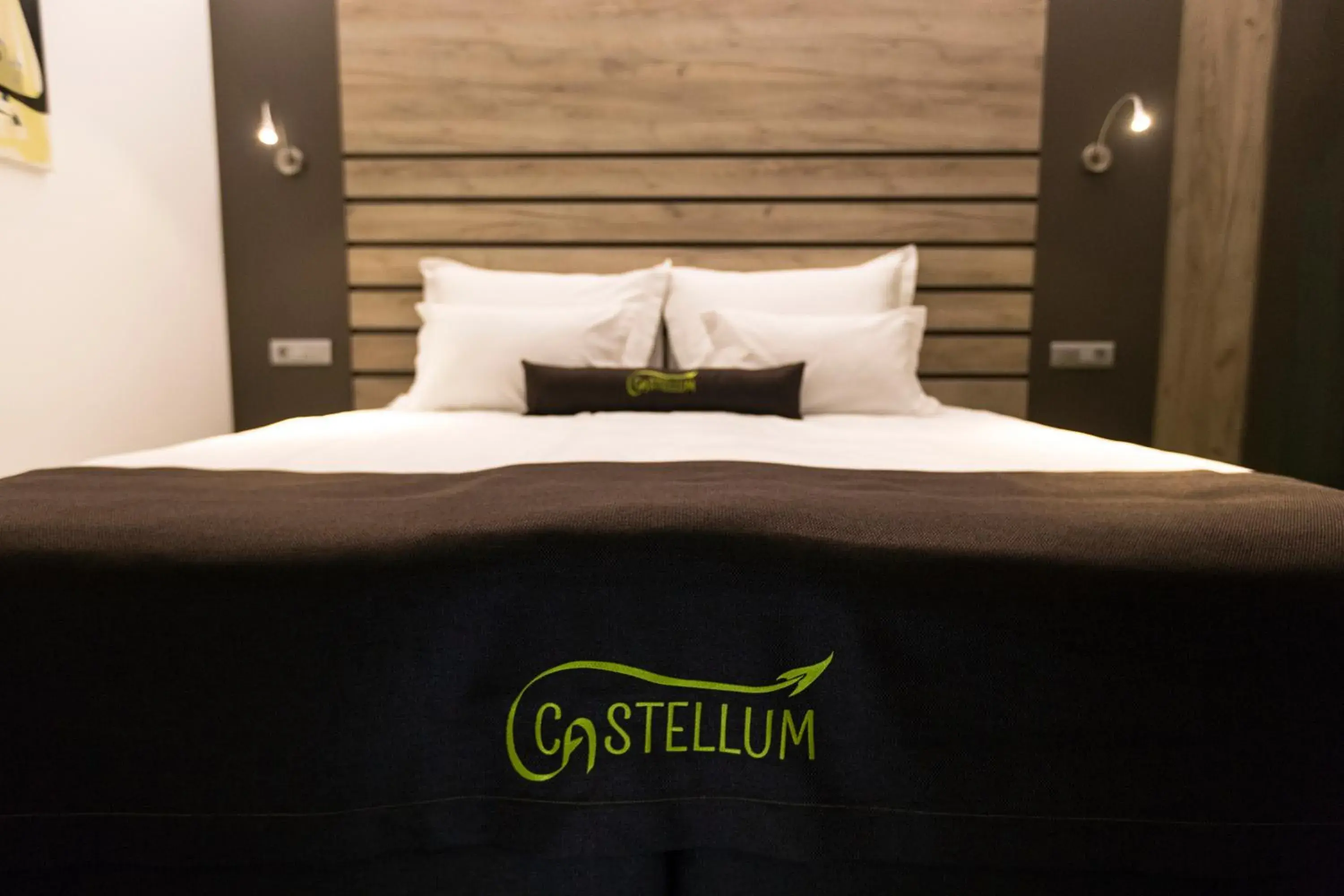 Bed in Hotel Castellum