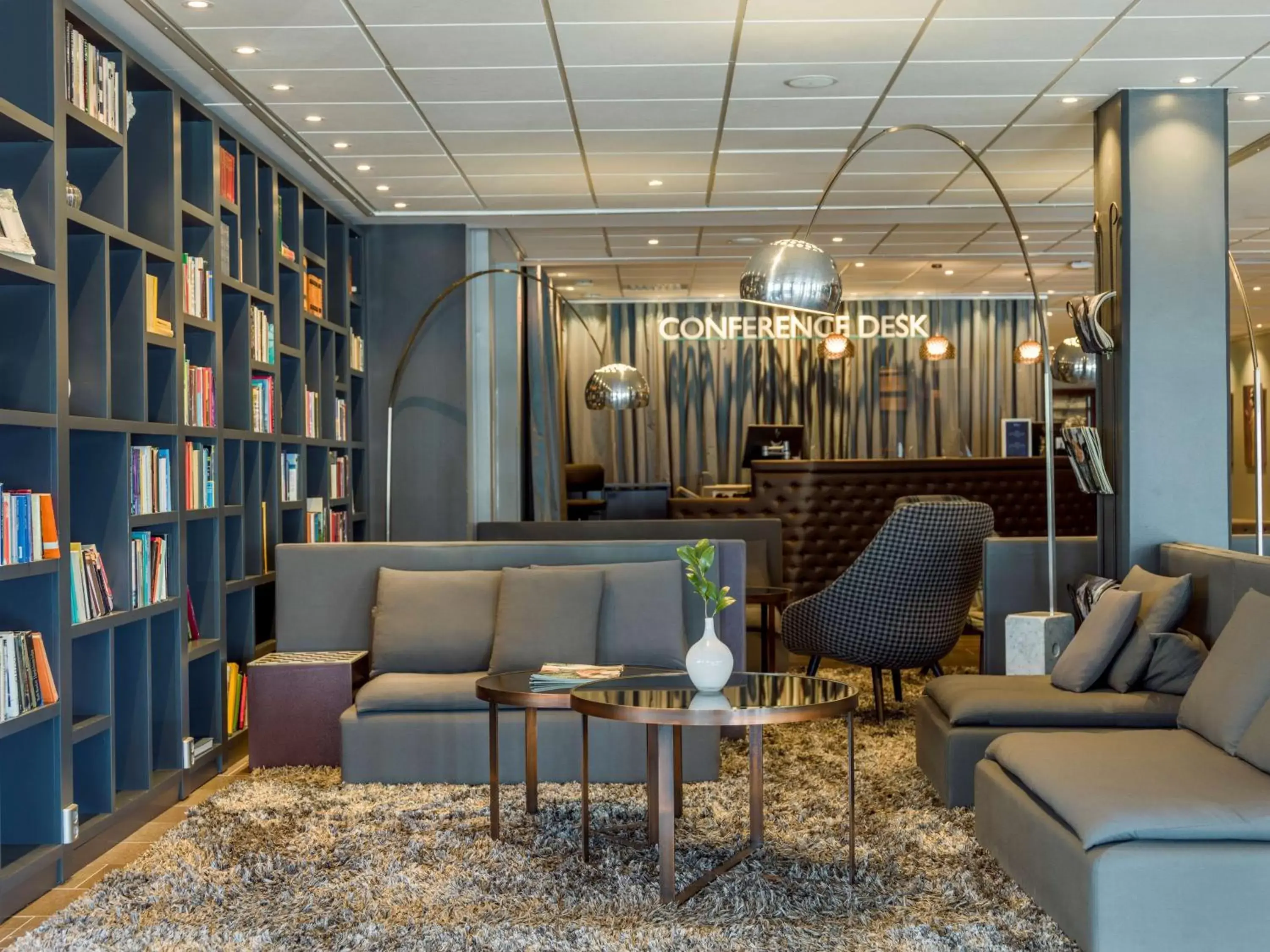 Lobby or reception in Radisson Blu Arlandia Hotel, Stockholm-Arlanda