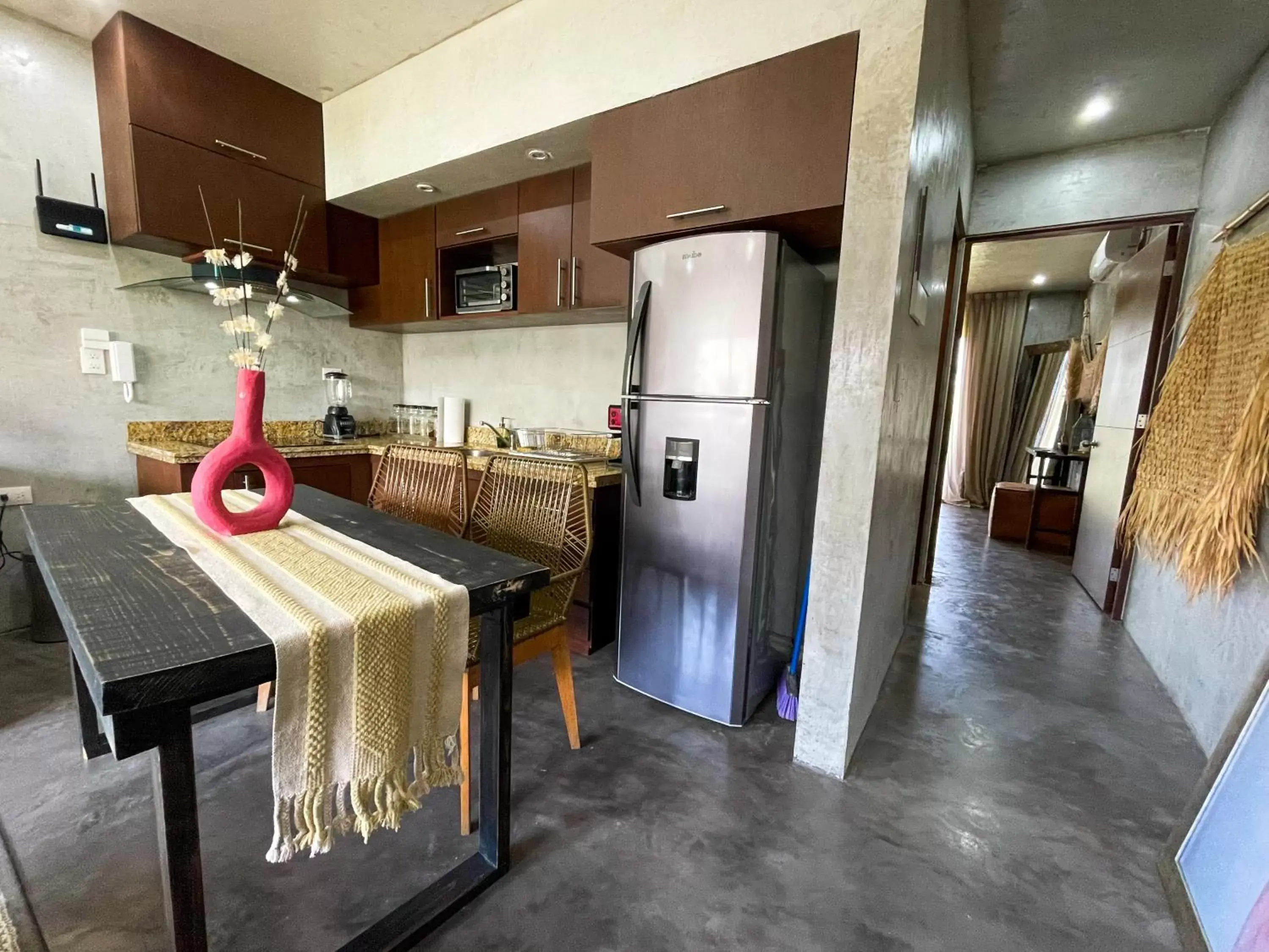 kitchen, Kitchen/Kitchenette in Apartment and Penthouse Blue Luxury Kukulkan Tulum