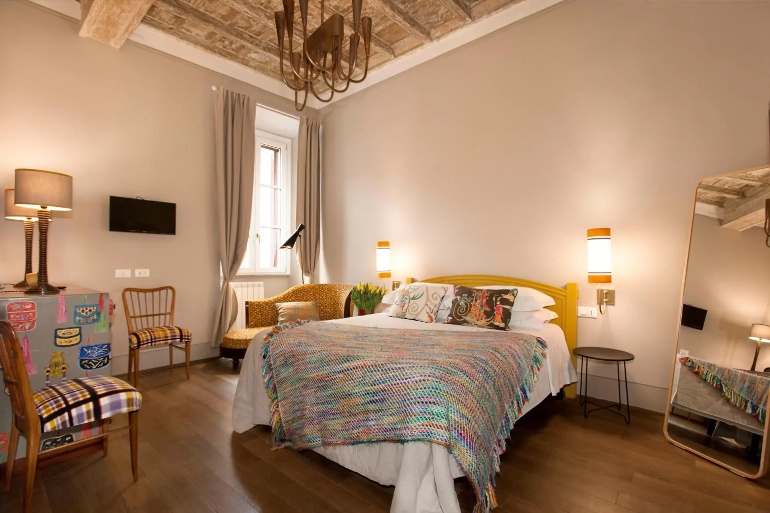 Photo of the whole room, Bed in Casa Fabbrini Fancy Suites