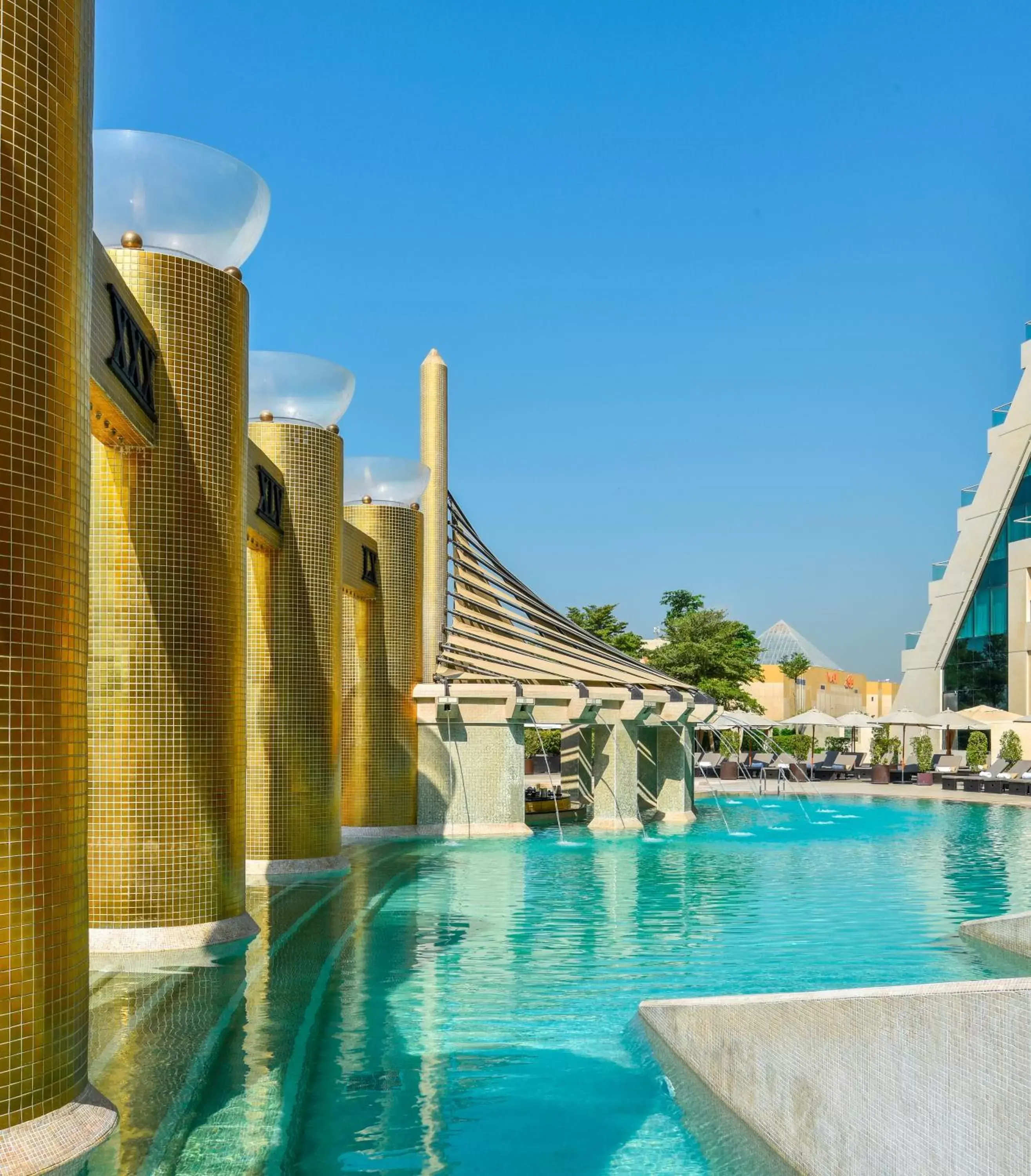 Swimming Pool in Raffles Dubai